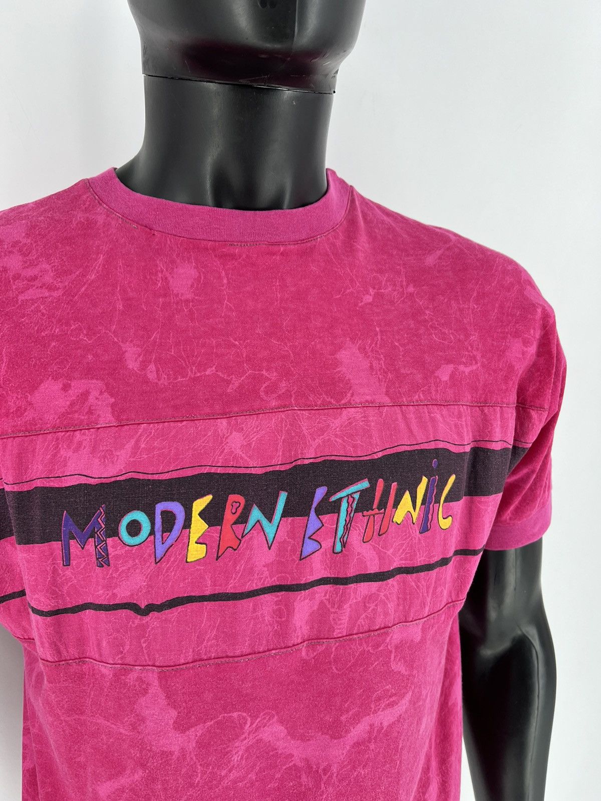 Adidas × Vintage 90s Vintage Adidas Take Off Modern Ethnic Off Tie-Dye tshirt Size US M / EU 48-50 / 2 - 7 Thumbnail
