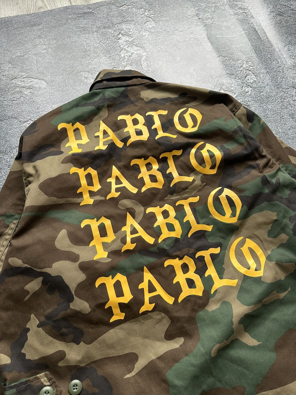 Kanye West Kanye West Saint Pablo Tour Camo Jacket Size US M / EU 48-50 / 2 - 8 Thumbnail