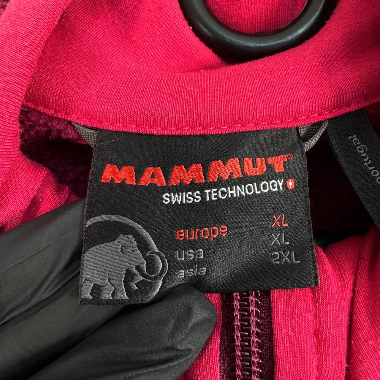 Mammut Mammut Womens Fleece Jacket Red Full Zip Hiking Size XL Size XL / US 12-14 / IT 48-50 - 4 Thumbnail