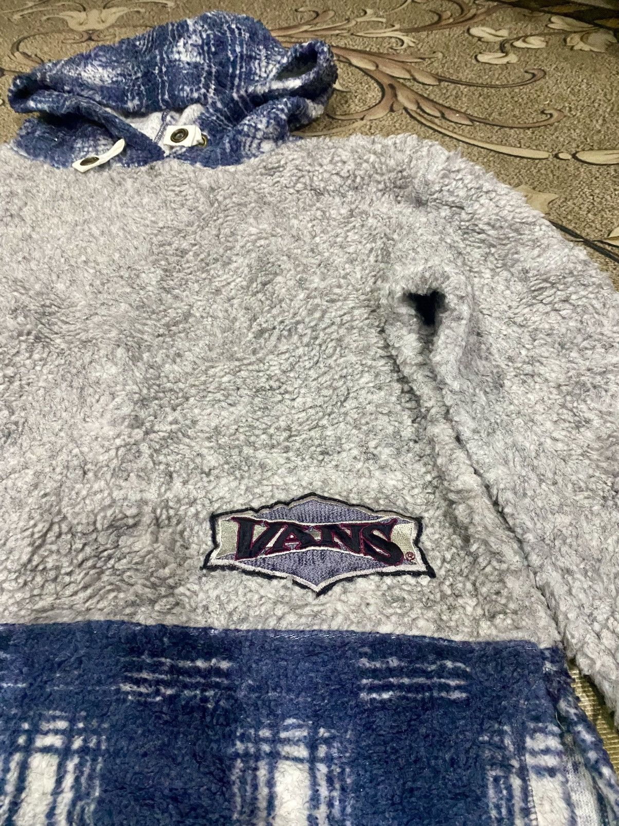 Vans × Vintage vintage Vans fleece hoodie Size US M / EU 48-50 / 2 - 2 Thumbnail