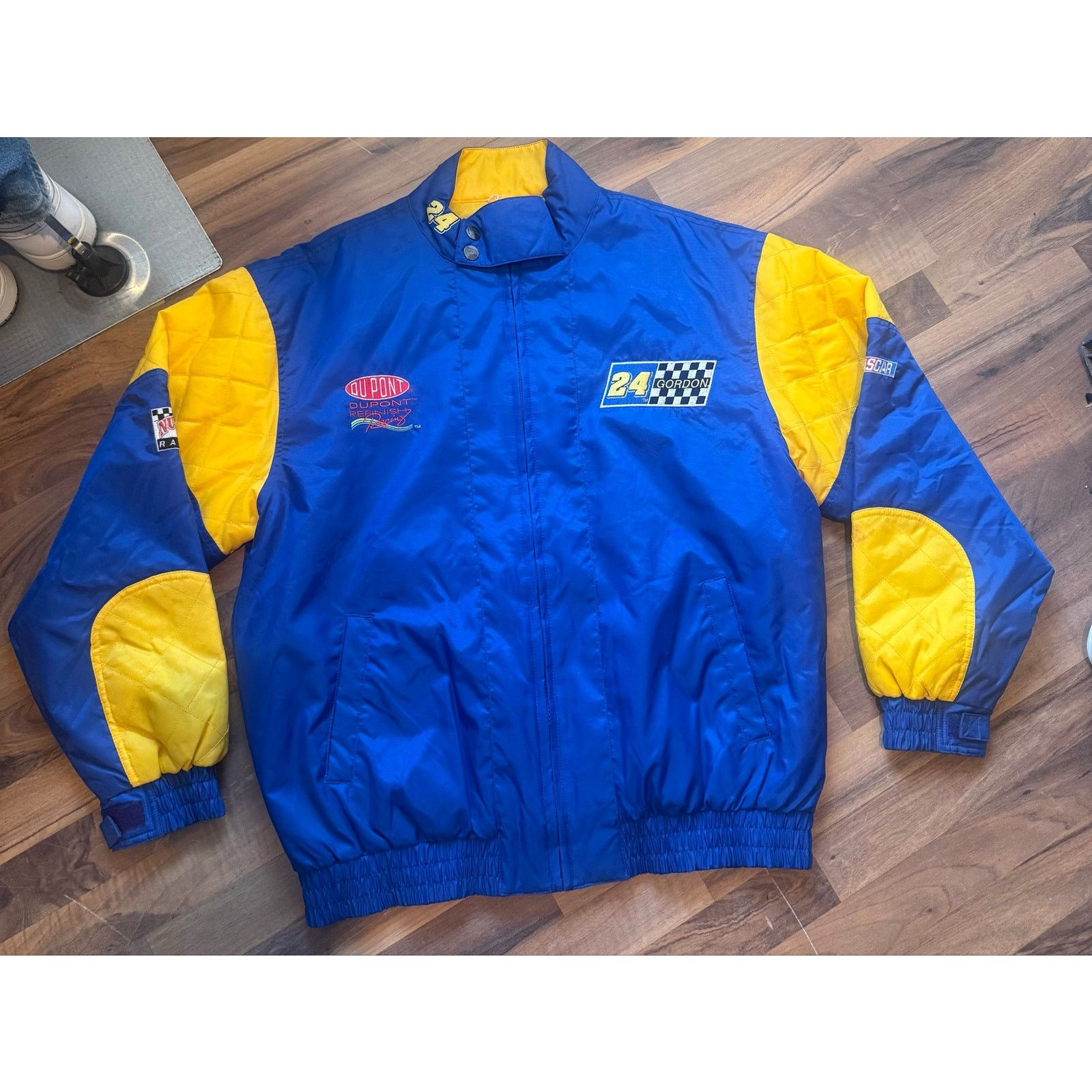 Nutmeg Vintage Jeff Gordon Nutmeg Jacket Size L Nascar Puffer Size US L / EU 52-54 / 3 - 1 Thumbnail