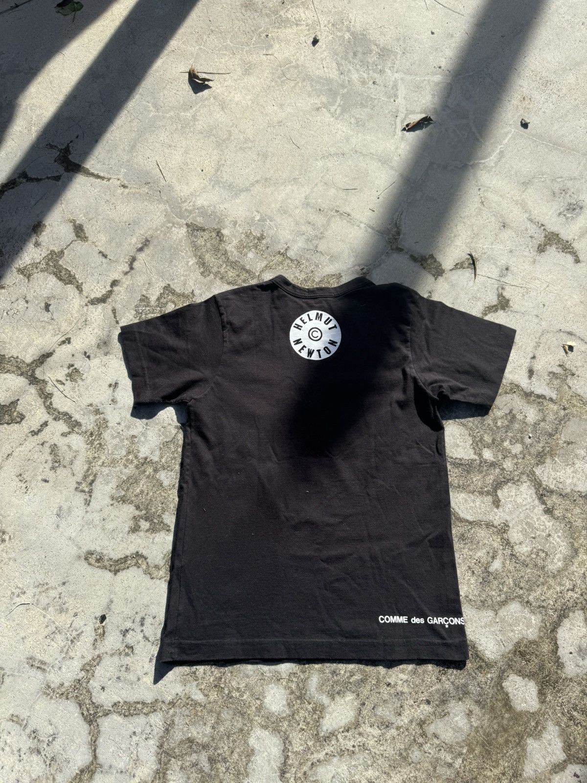 90s HELMUT NEWTON X COMME DES GARCON RARE T SHIRT - www.i-nth.com