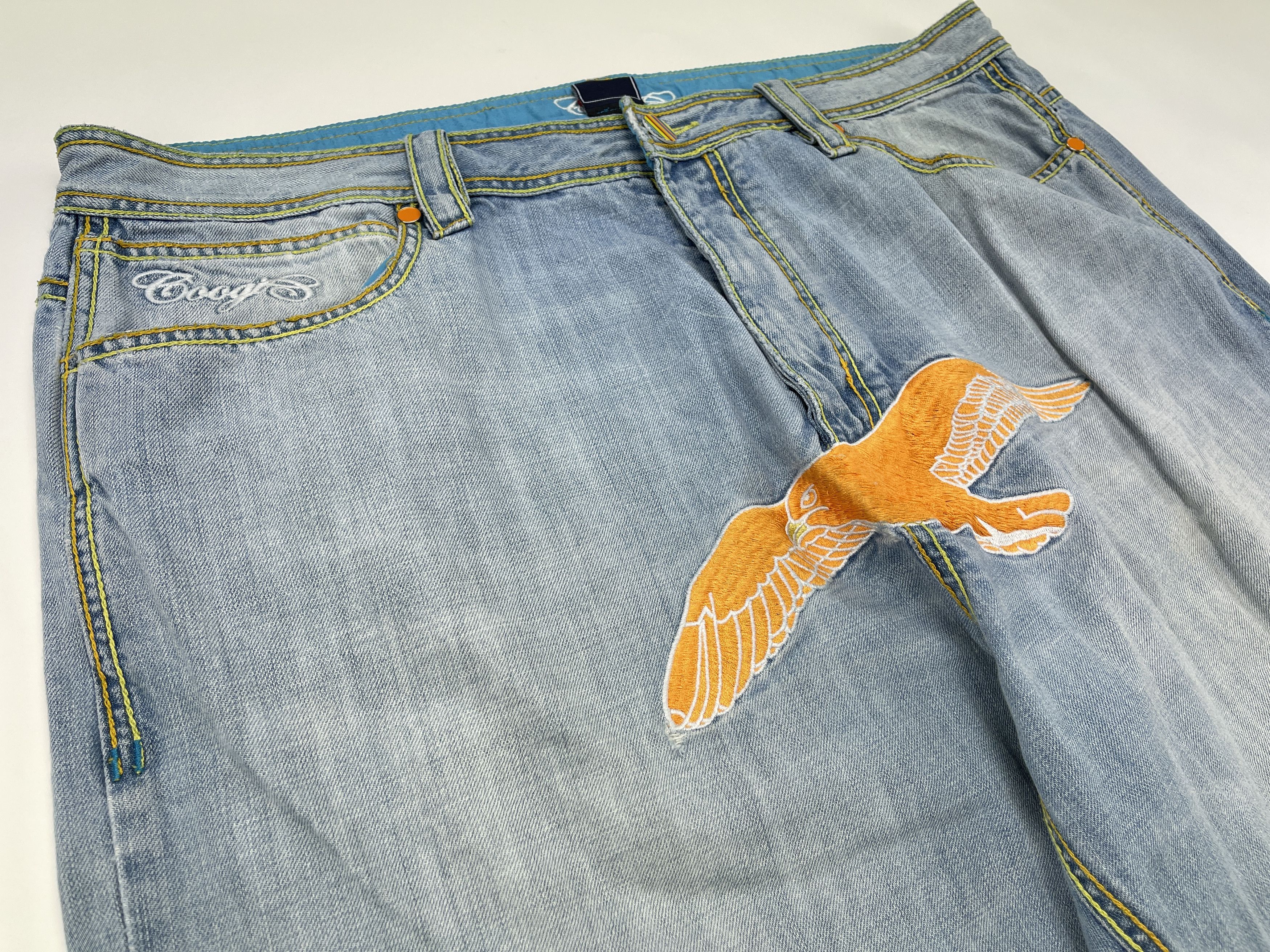 Coogi Coogi jeans, vintage hip hop baggy jeans, 90s Y2K skater 42 Size US 42 / EU 58 - 9 Thumbnail