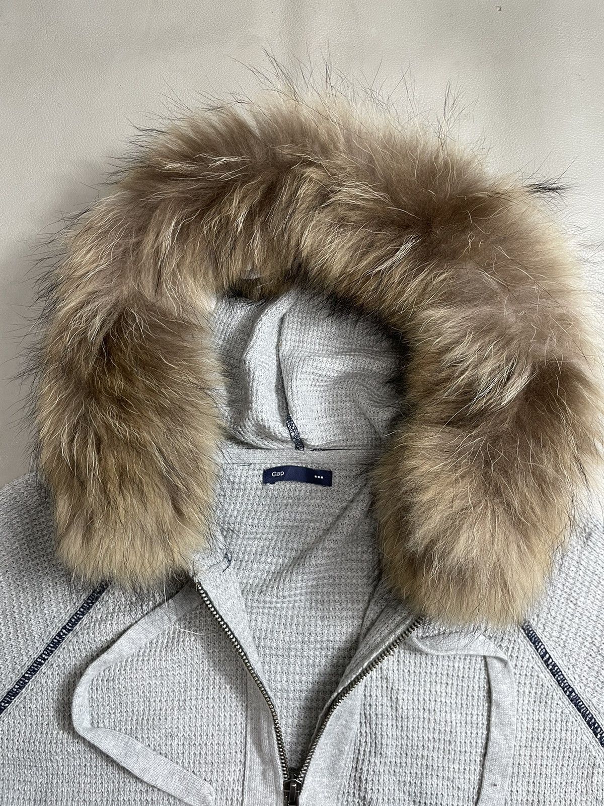 Gap Faux Fur Hoodie Gap lgb style Size US XL / EU 56 / 4 - 5 Thumbnail
