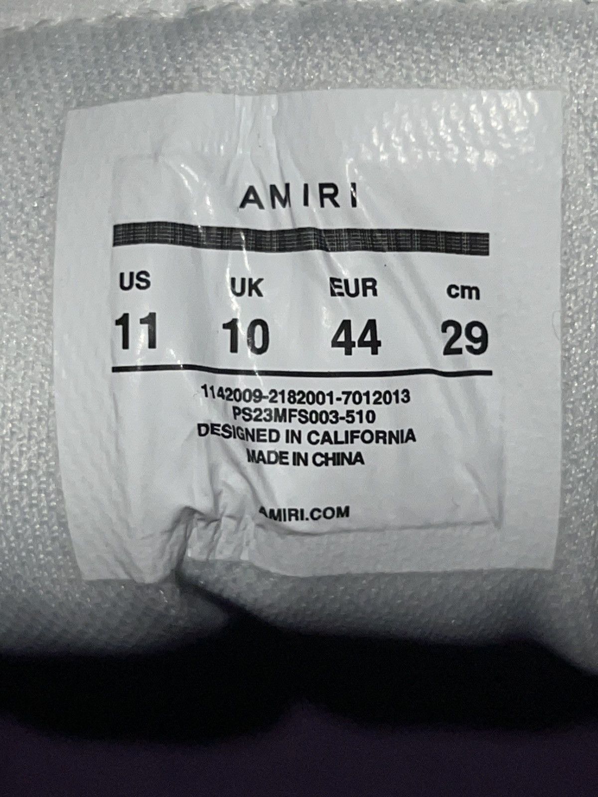 Amiri Amiri Skel Low-Top “Purple” BNWT Size US 11 / EU 44 - 15 Thumbnail