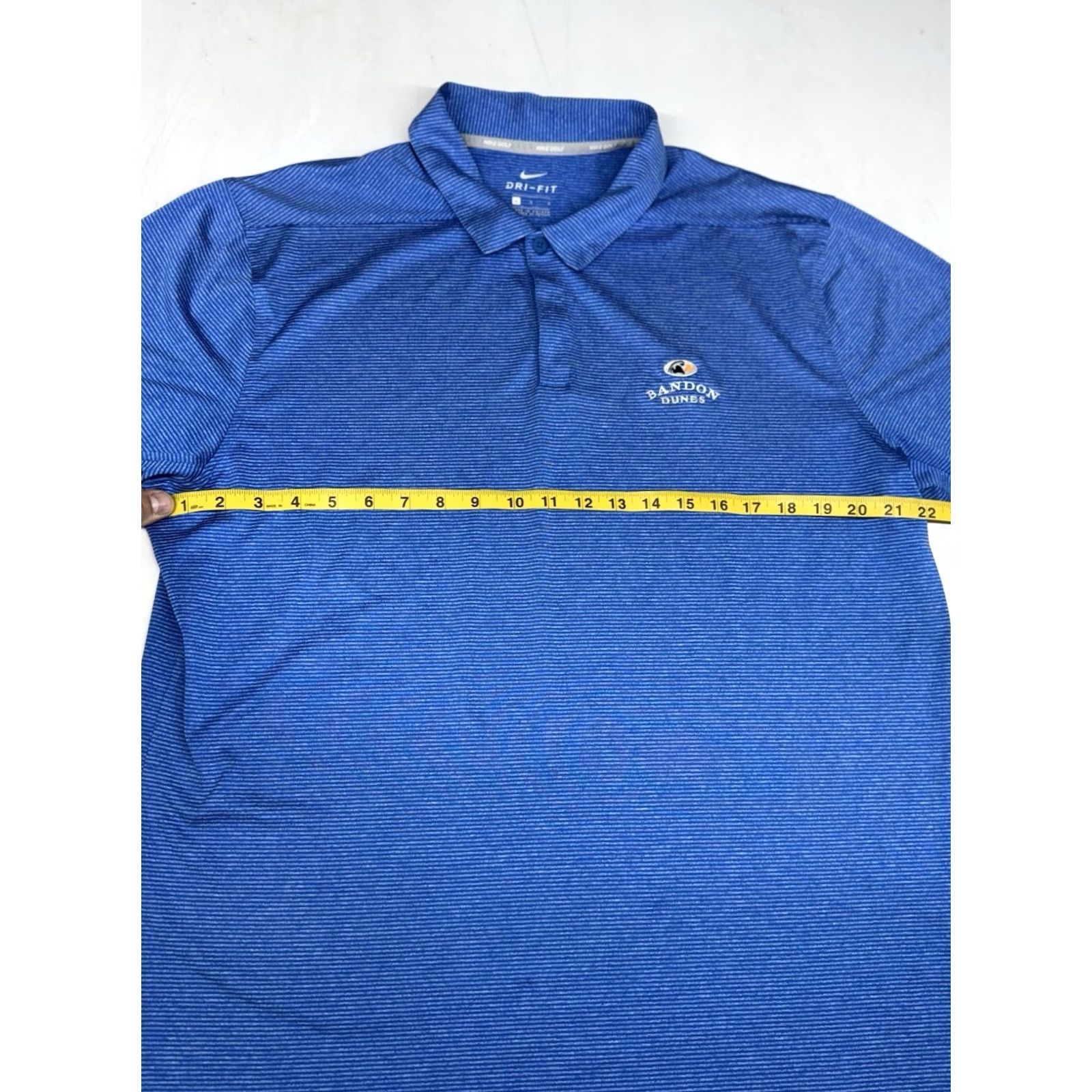 Nike Nike Golf Dri-Fit Polo Shirt Blue Men’s Large Size US L / EU 52-54 / 3 - 3 Thumbnail