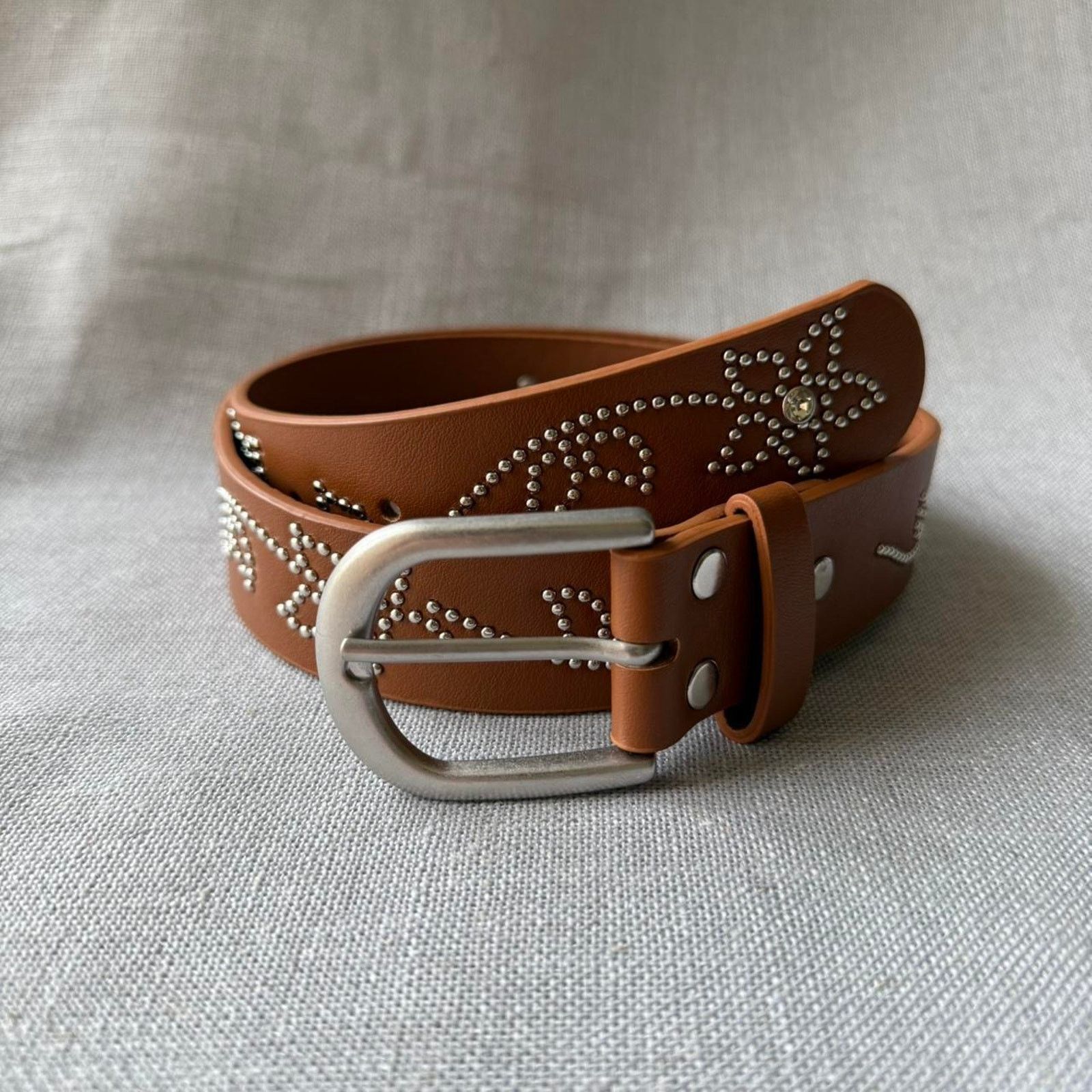 Other Brown floral studded silver western WMNS1 Size ONE SIZE - 2 Thumbnail