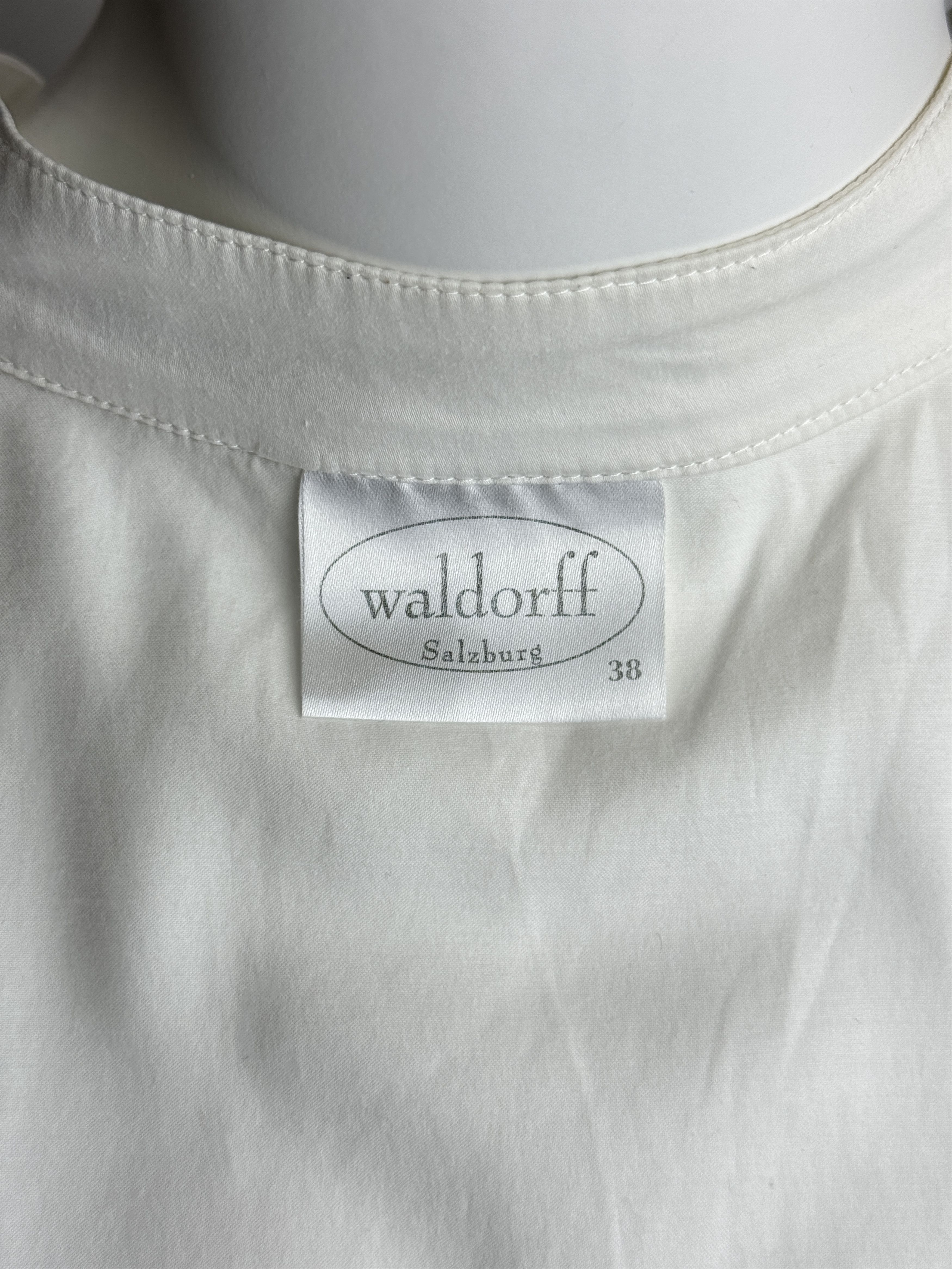 Other × Vintage WALDORFF women’s Austrian lace sleeve blouse Size S / US 4 / IT 40 - 10 Thumbnail