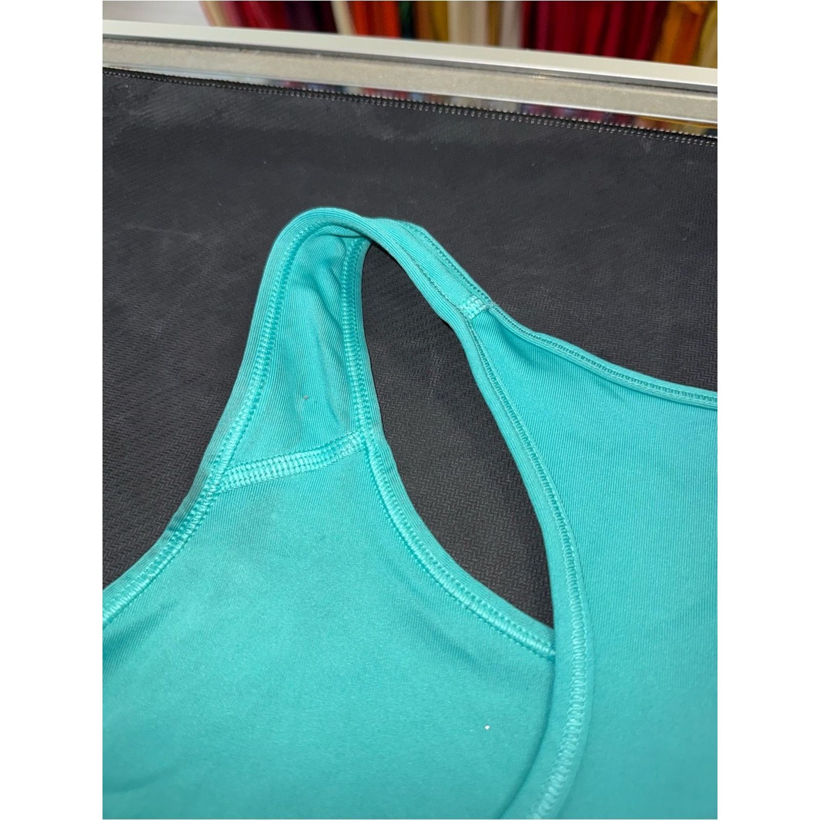 Nike Nike Pro Dri-FIT Teal Sports Bra Size M / US 6-8 / IT 42-44 - 3 Thumbnail