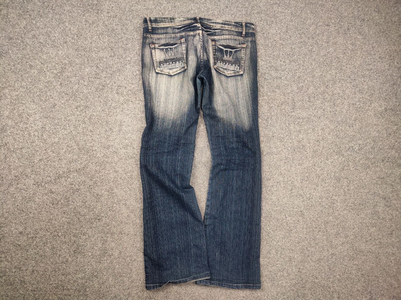 Le Grande Bleu (L.G.B.) Vintage Eclix le Grand Bleu Y2K Flared Jeans hysteric Size US 34 / EU 50 - 11 Thumbnail