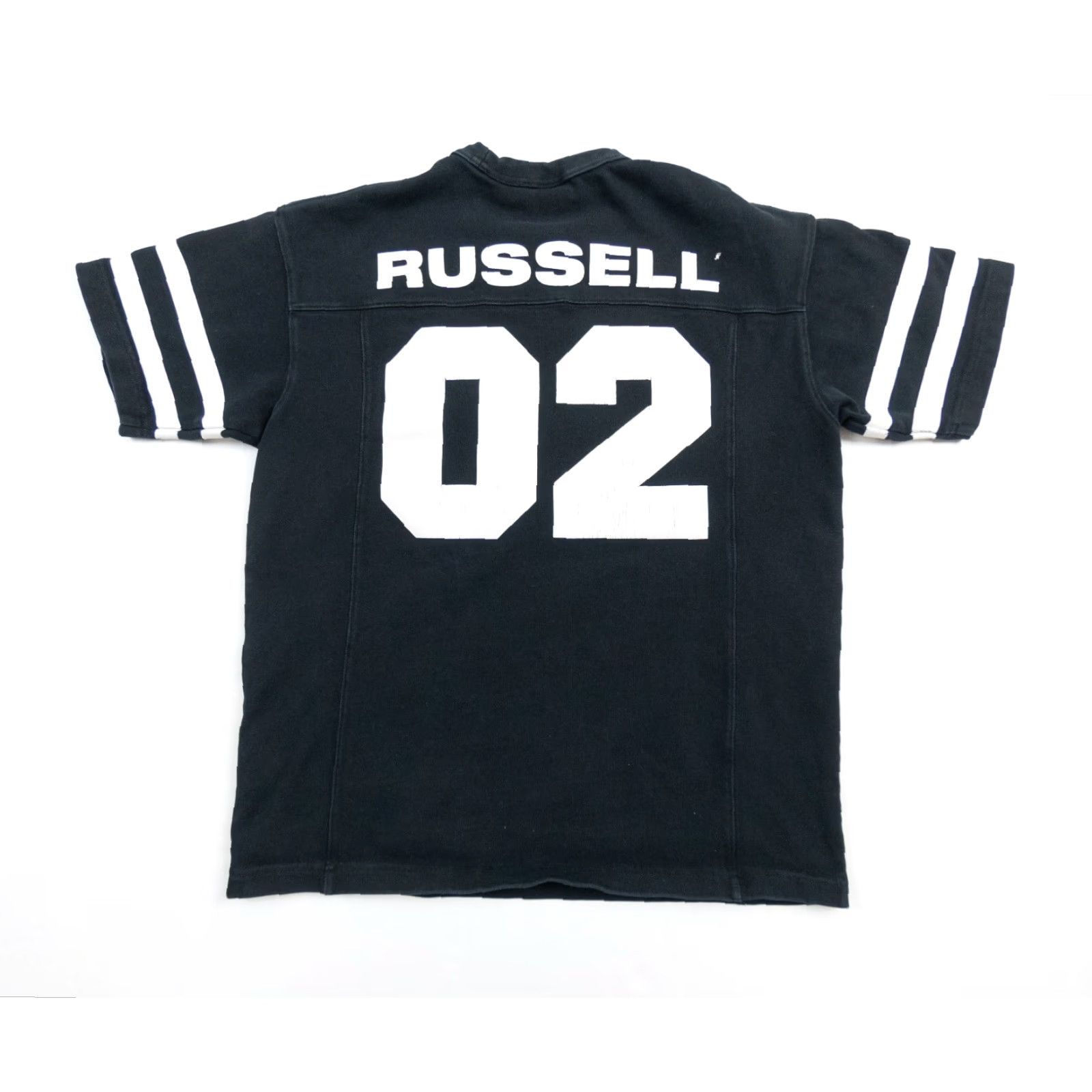 Russell Athletic VINTAGE Russell Athletic Shirt Mens Medium Black Crewneck Short Sleeve Heavy Tee Adult Size US M / EU 48-50 / 2 - 4 Thumbnail