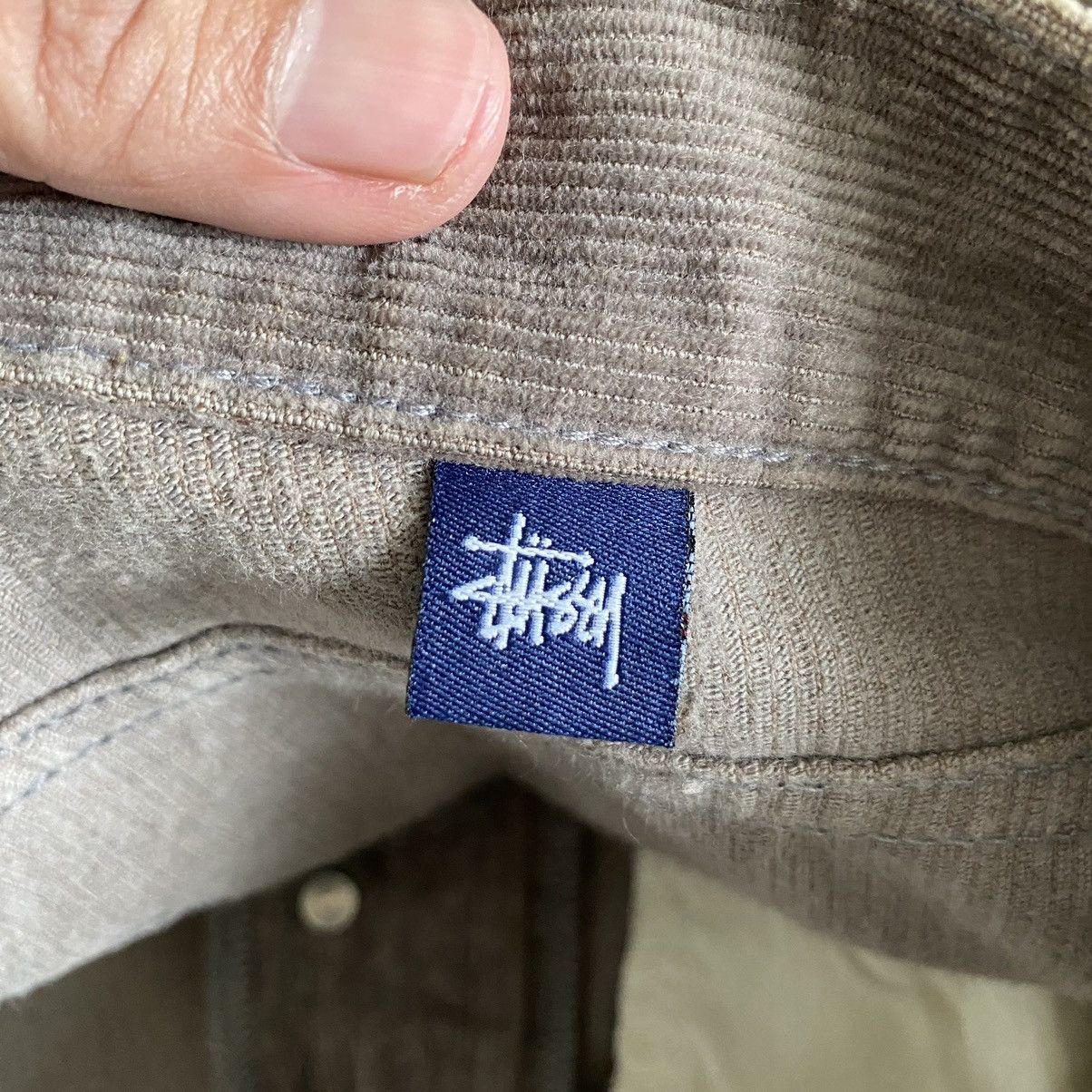 Stussy VTG 90’s Stussy Faded Brown Baggy Corduroy Jeans Size US 33 - 20 Thumbnail