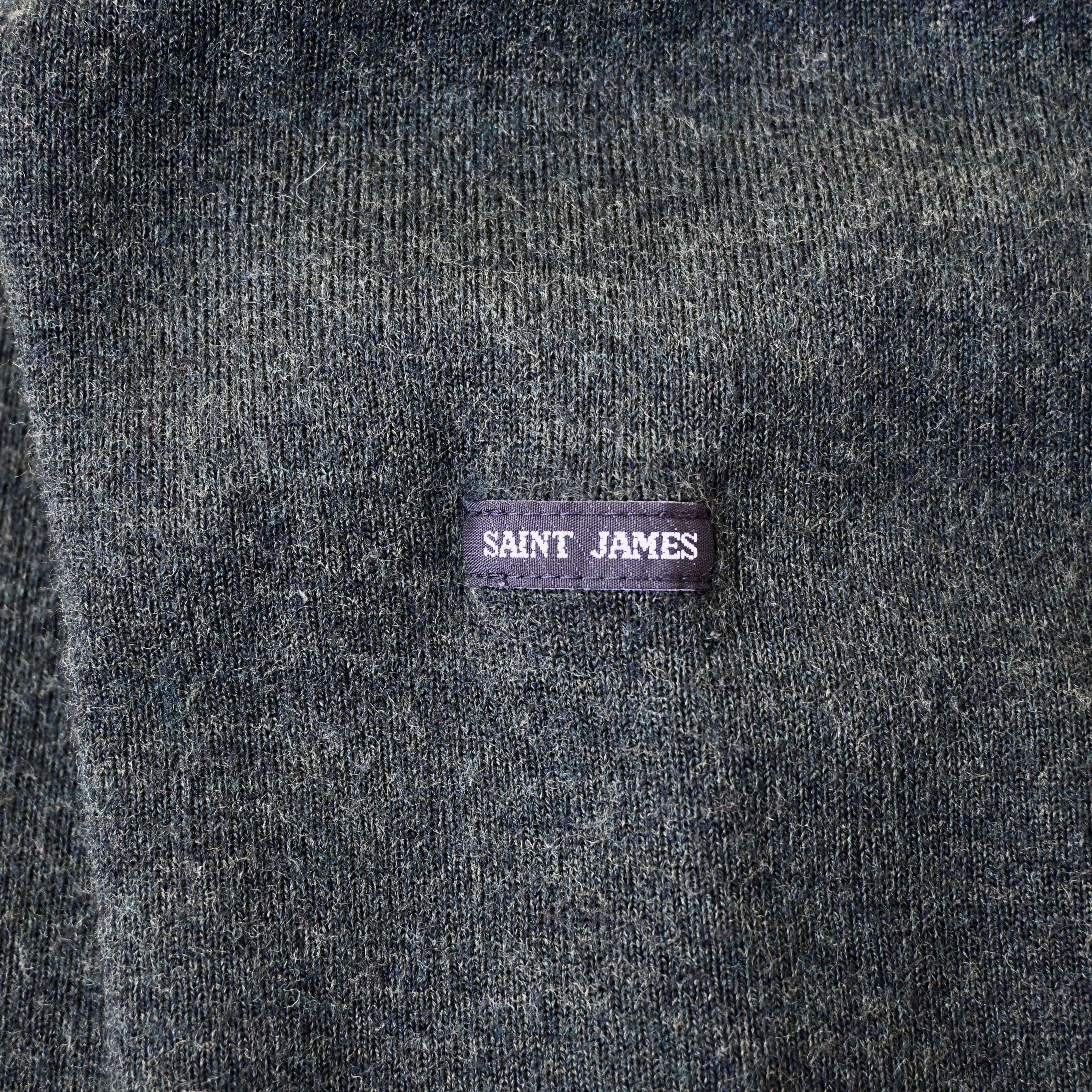 Saint James SAINT JAMES "double face" Breton sweater, forest, 3.5/SM Size S / US 4 / IT 40 - 8 Thumbnail