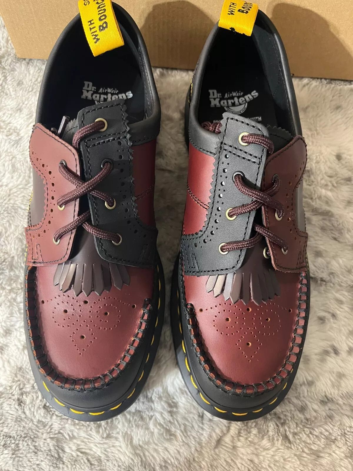 Dr. Martens 1461 Fused Patchwork Men’s Brogue Derby Size US 9 / EU 42 - 8 Thumbnail