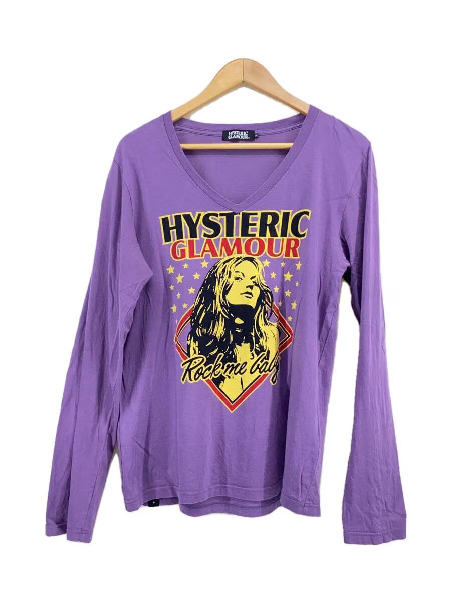 Hysteric Glamour Rock Me Baby V Neck Long Sleeve Tee - Hysteric Size US M / EU 48-50 / 2 - 1 Thumbnail