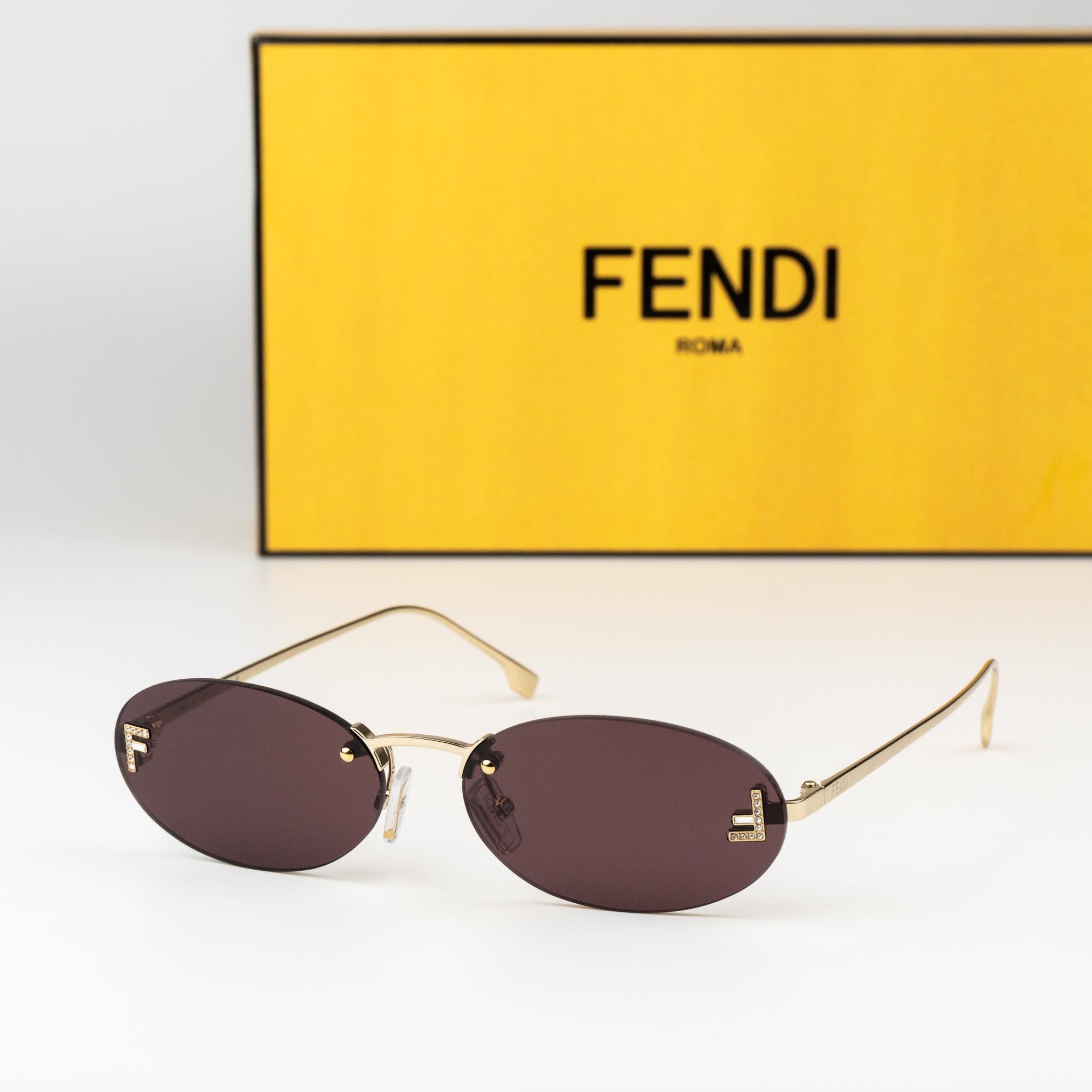 Fendi Fendi FIRST CRYSTAL Sunglasses FE4075US 30Y NEW AUTHENTIC Size ONE SIZE - 1 Thumbnail