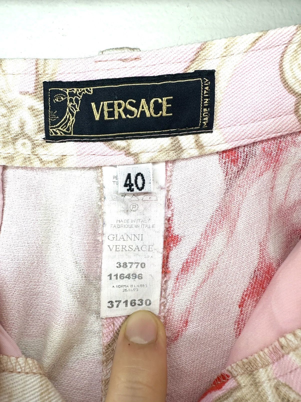 Versace Versace Barocco Sea Print Shorts Size 28" / US 6 / IT 42 - 3 Thumbnail