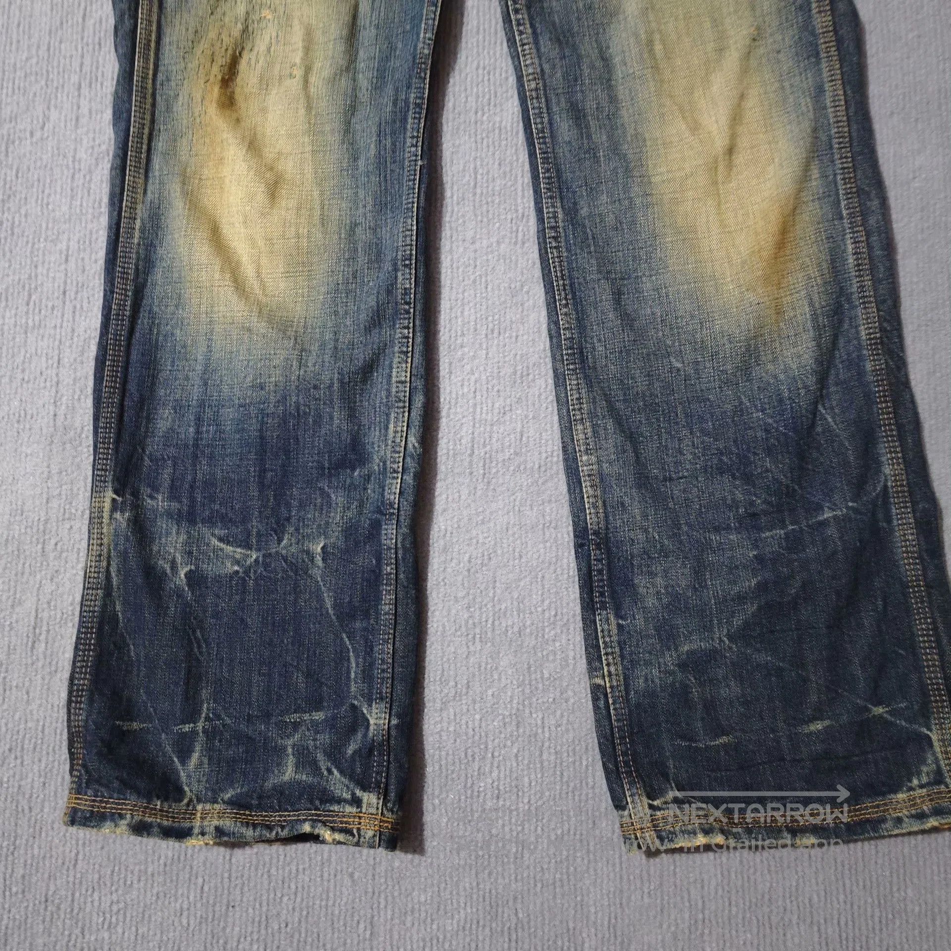 Prps PRPS Vintage Suspender Washed Jeans. Size US 39 - 3 Thumbnail