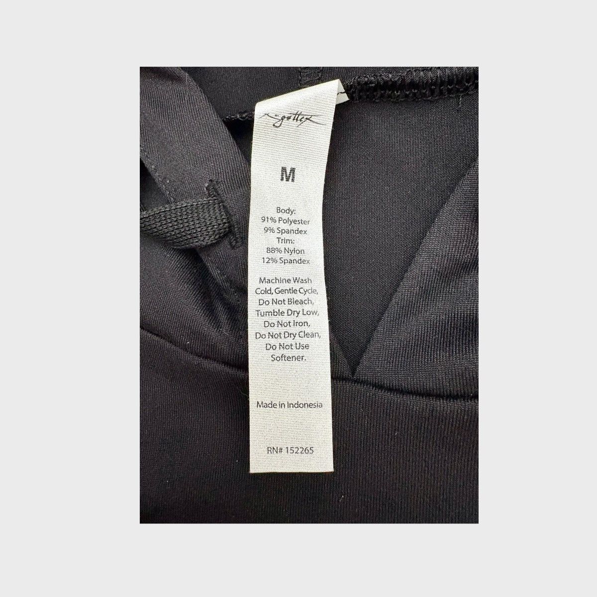 Other Gottex Women’s Black Lace Trim Cropped Hoodie Sz M Size M / US 6-8 / IT 42-44 - 13 Thumbnail