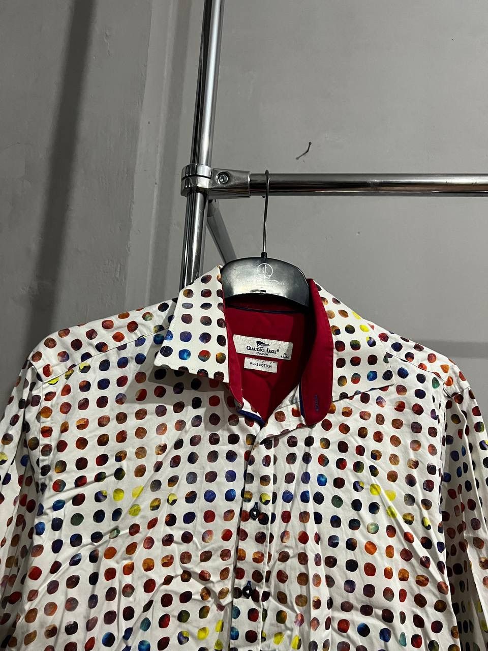 Other CLAUDIO LUGLI COUTURE CLASSIC WHITE PURE COTTON SHIRT XL Size US XL / EU 56 / 4 - 5 Thumbnail