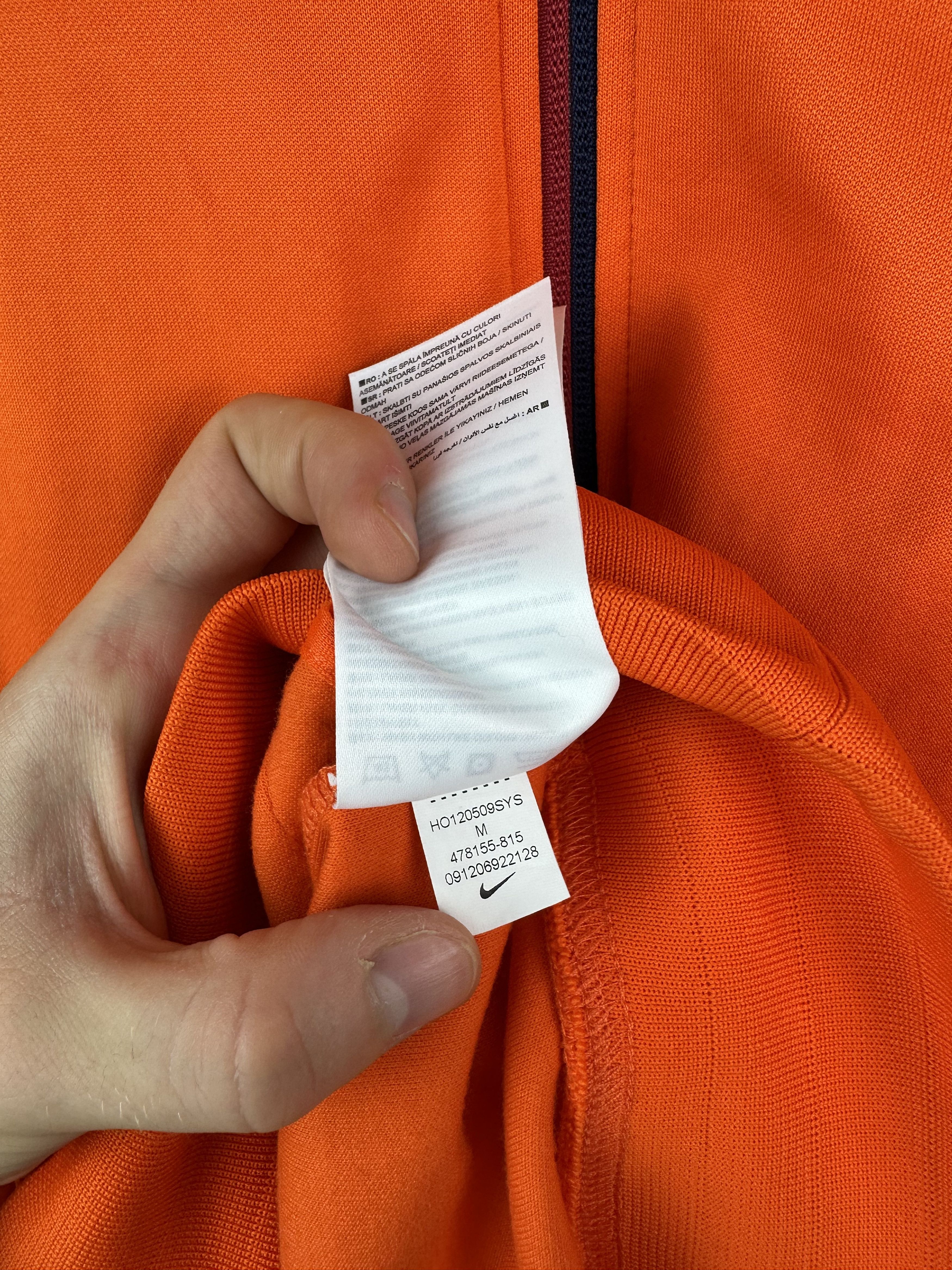 Nike Nike Barcelona Football jacket Track Top Soccer Orange Size US M / EU 48-50 / 2 - 11 Thumbnail