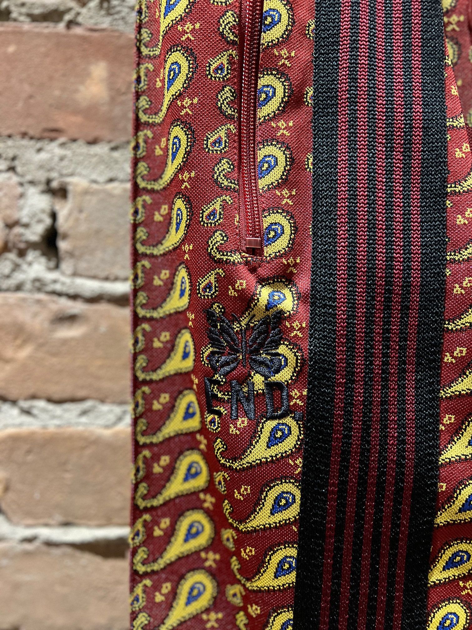 END. × Needles Needles x END. Paisley Poly Jacquard Track Pants Size US 31 - 2 Thumbnail