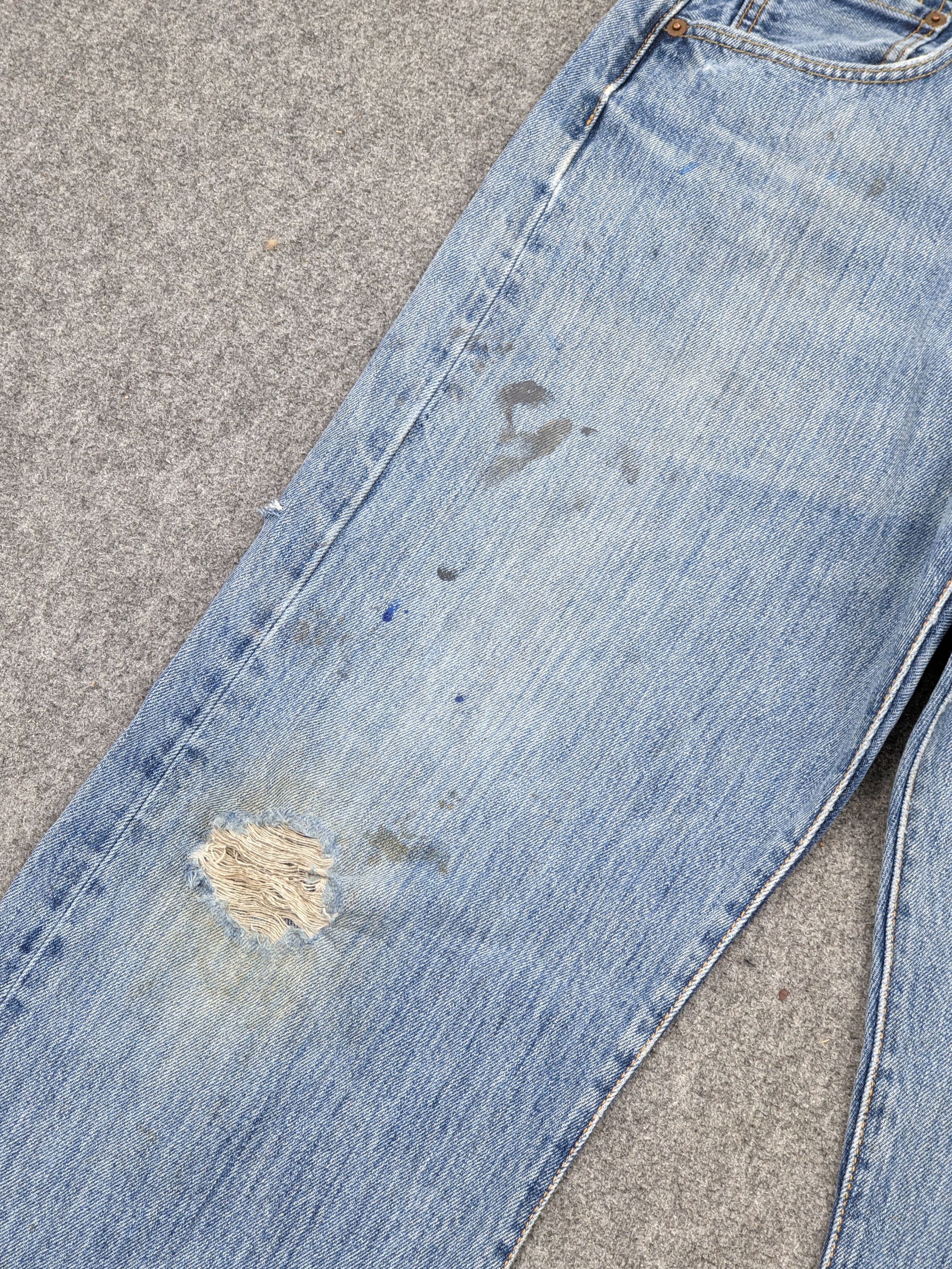 Levi's Vintage Levis 501 Faded Blue Jeans DJ0027Z Size US 34 / EU 50 - 11 Thumbnail