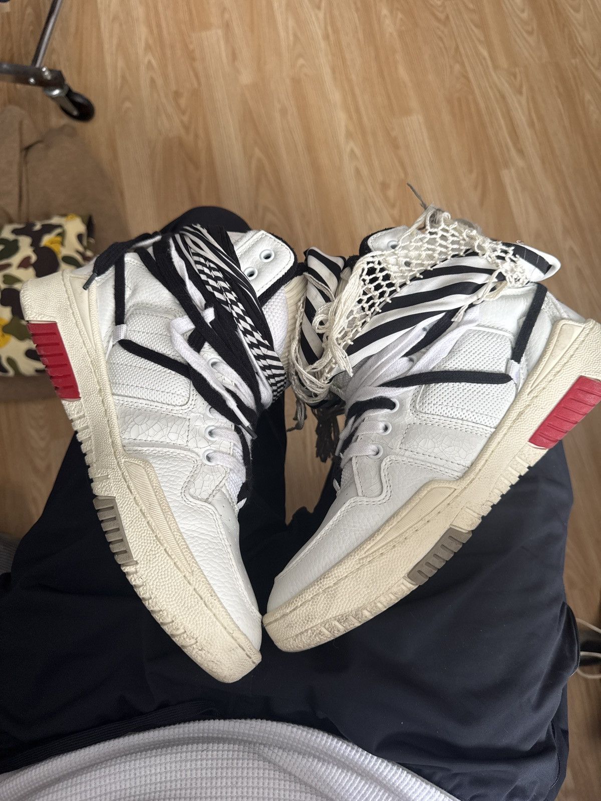 Yves Saint Laurent Saint Laurent Saint Laurent Smith Lace-Up Sneakers Size US 10 / EU 43 - 5 Thumbnail