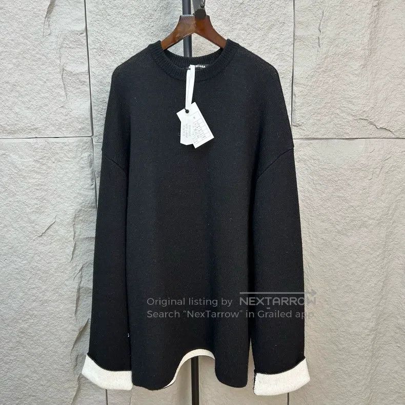 Balenciaga Balenciaga Back Wifi Sweater, Size S Size US S / EU 44-46 / 1 - 1 Thumbnail