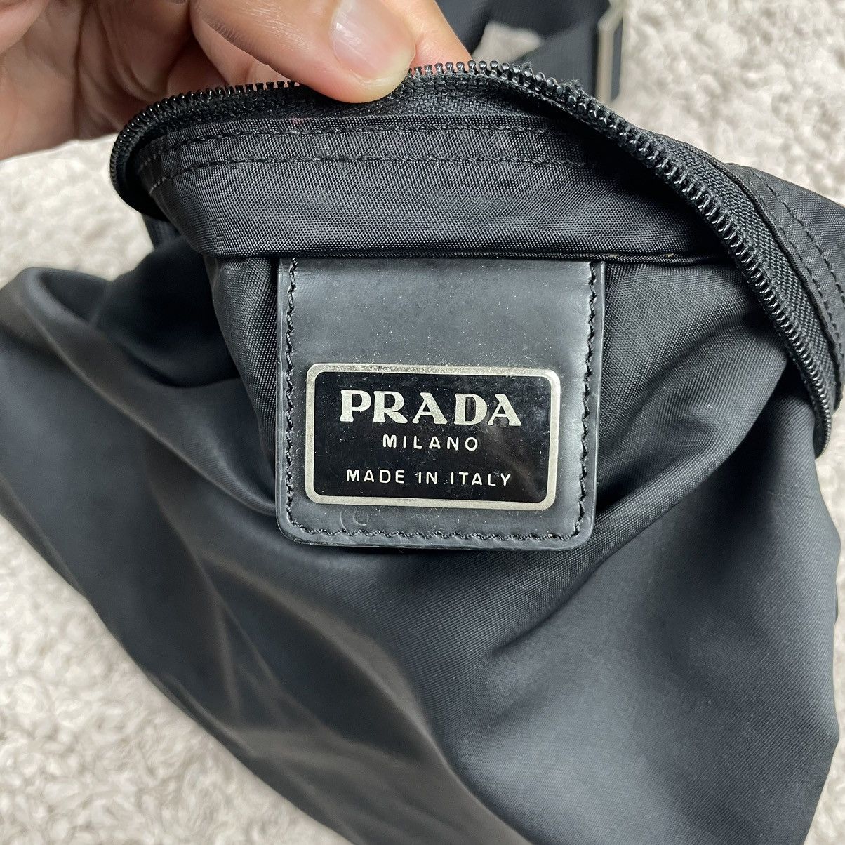 Prada × Vintage Vintage Prada Nylon Bag Size ONE SIZE - 16 Thumbnail