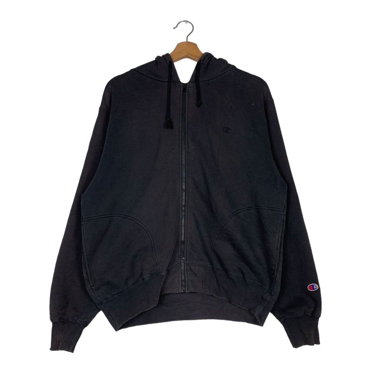 Champion CHAMPION Embroidery Small Logo Zipper Hoodies #0729-C33 Size US M / EU 48-50 / 2 - 1 Thumbnail