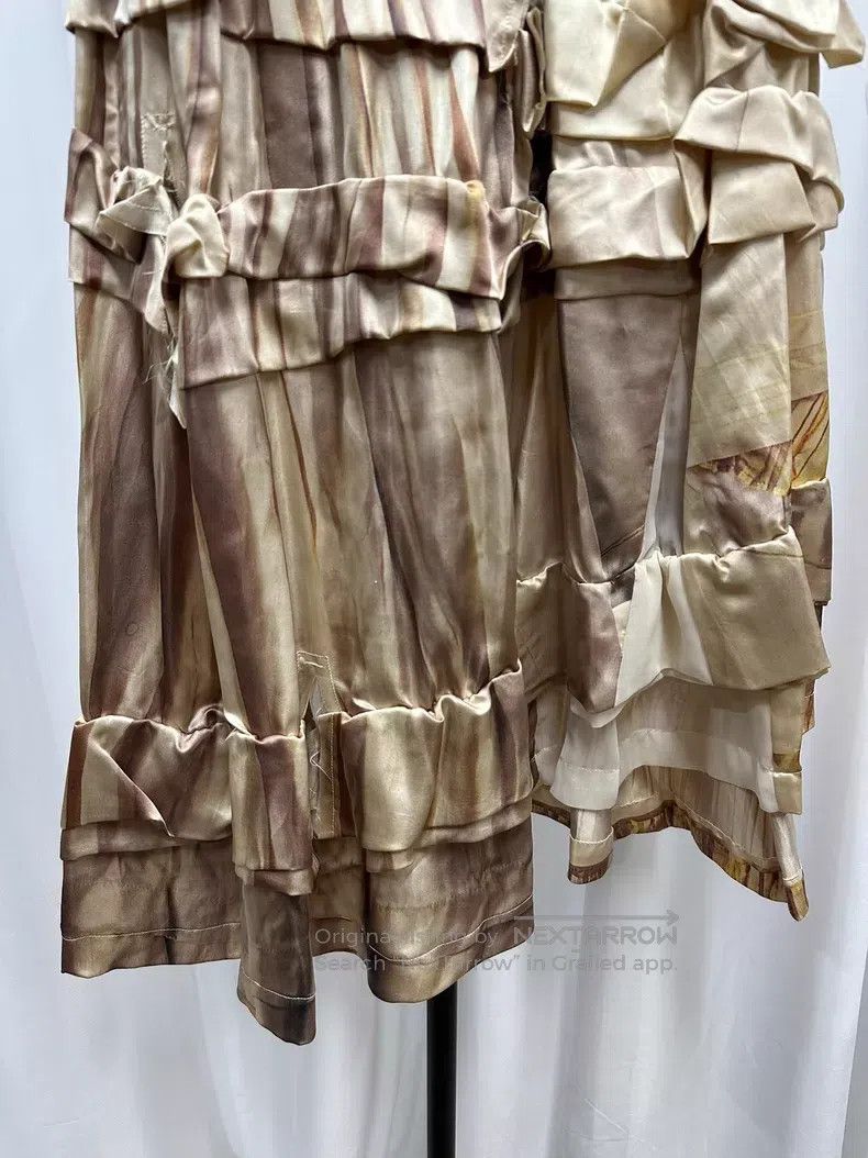 Comme des Garcons Comme des Garcons size S Bride of Frankenstein Silk Layere Size 23" - 6 Thumbnail
