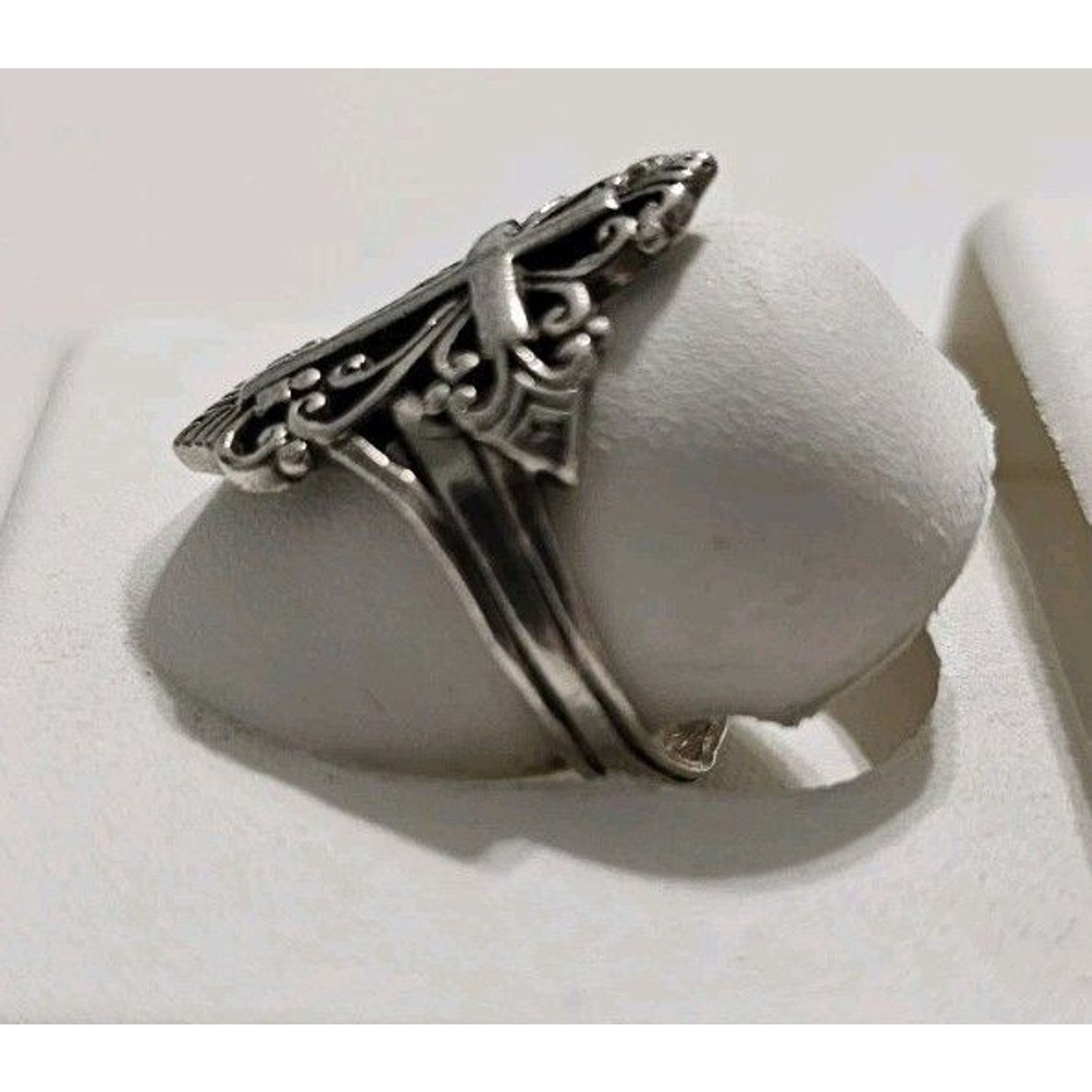 Other Sterling Silver 925 Cross Ring Size 7 Size ONE SIZE - 2 Thumbnail