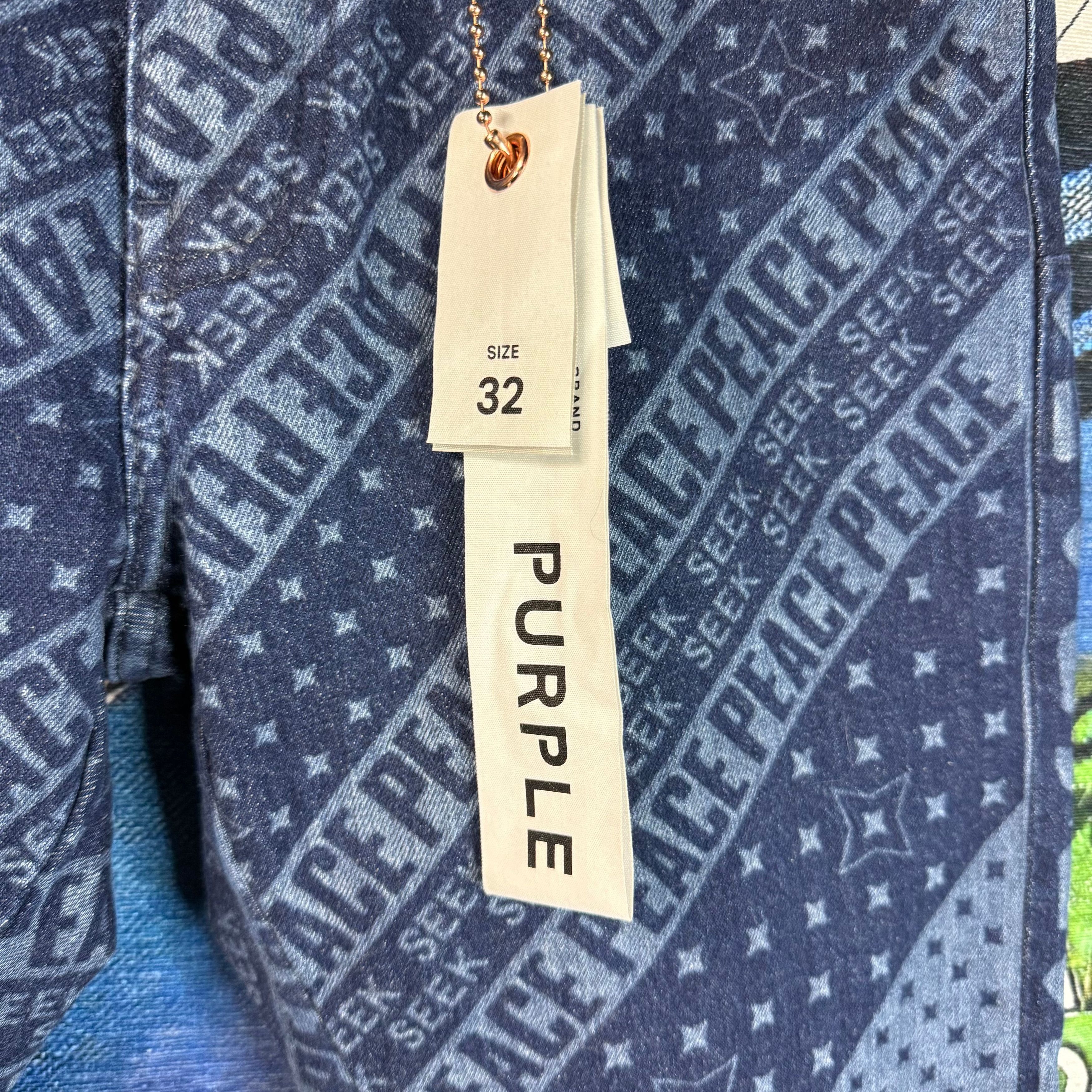 Purple Brand Purple Brand Laser Flag Skinny Jeans Size 32 Size US 32 / EU 48 - 3 Thumbnail