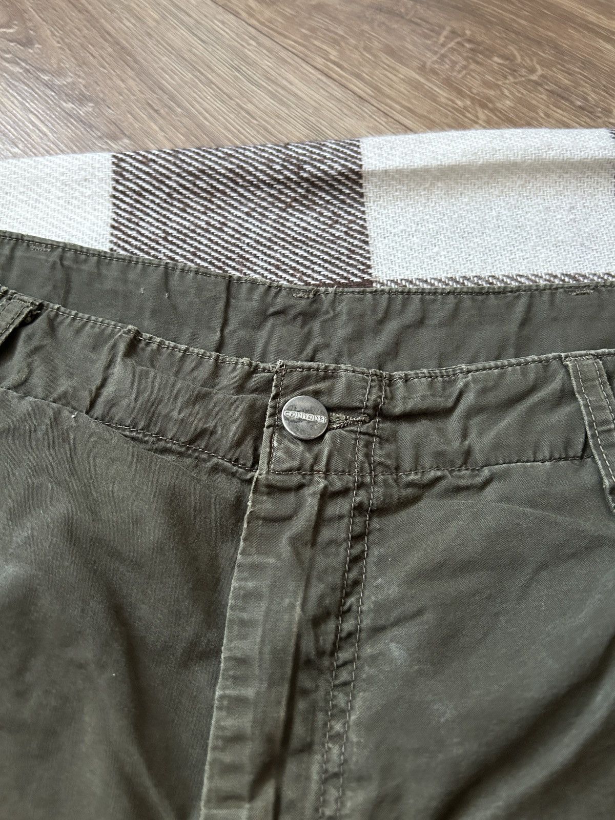 Carhartt × Vintage Vintage Carhartt true faded shorts cargo y2k mens Size US 34 / EU 50 - 5 Thumbnail