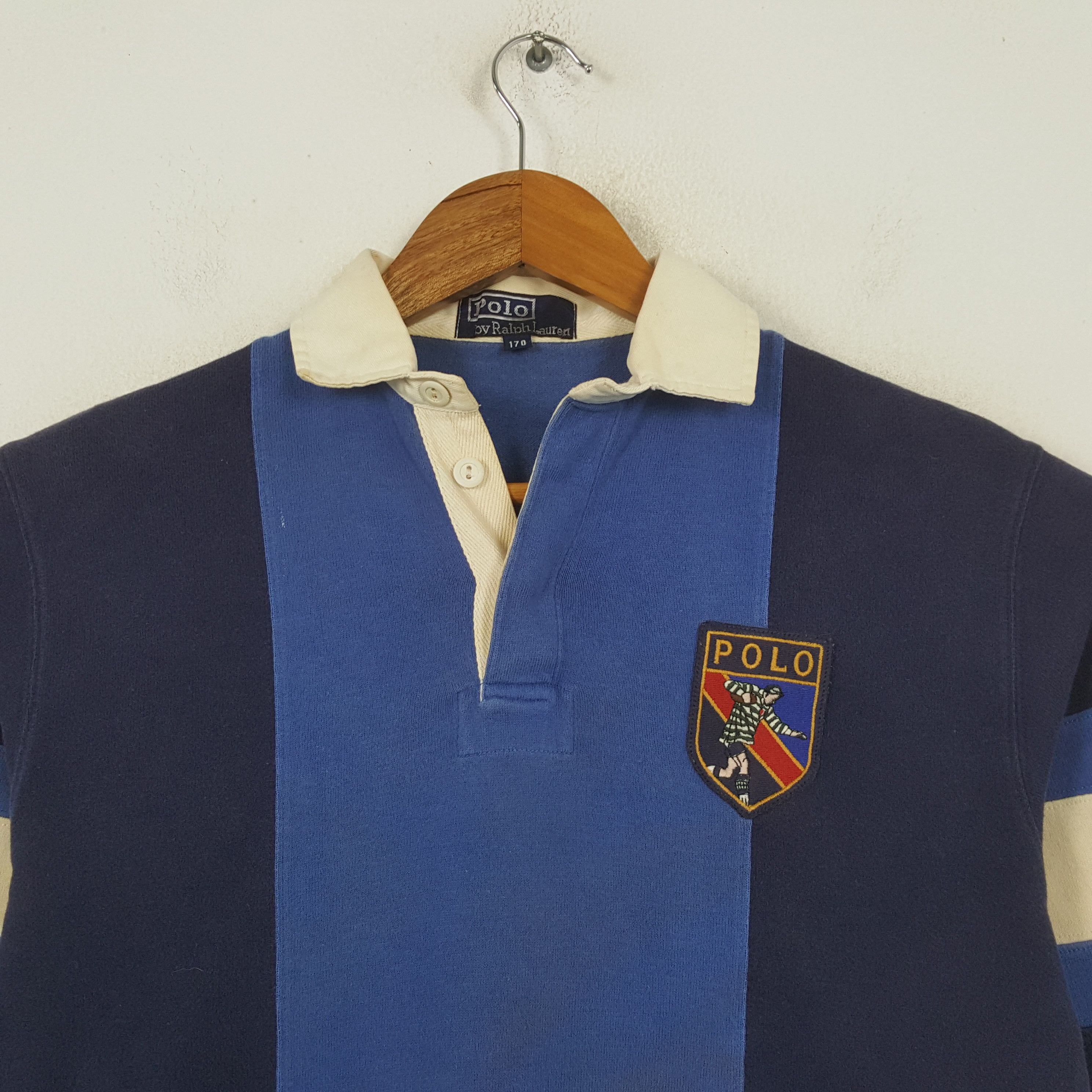 Polo Ralph Lauren Vintage 90's Ralph Lauren Rugby Style Polos RR6 Size US M / EU 48-50 / 2 - 2 Thumbnail