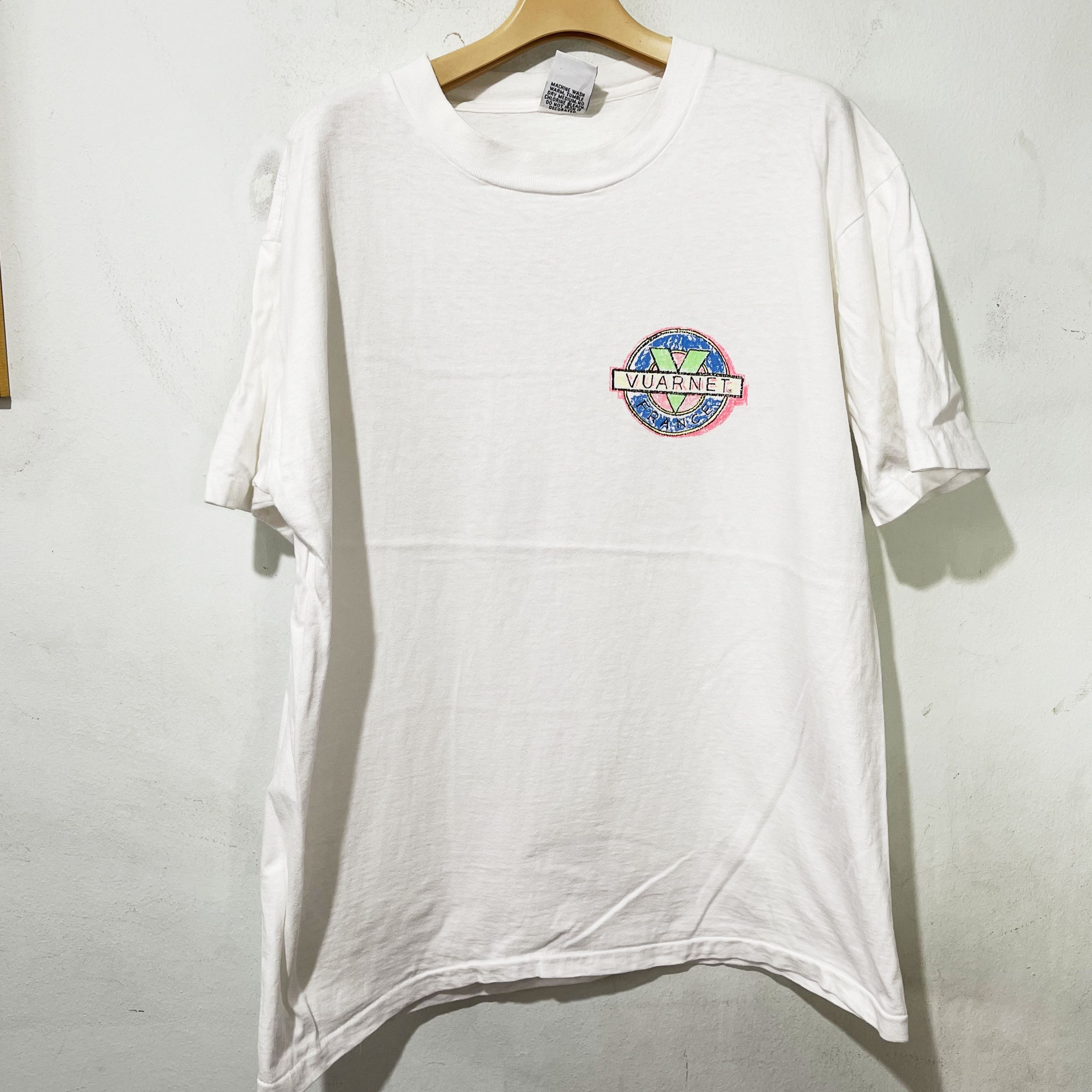 Vuarnet Vintage 90s Vuarnet France T-Shirt Size US XL / EU 56 / 4 - 3 Thumbnail