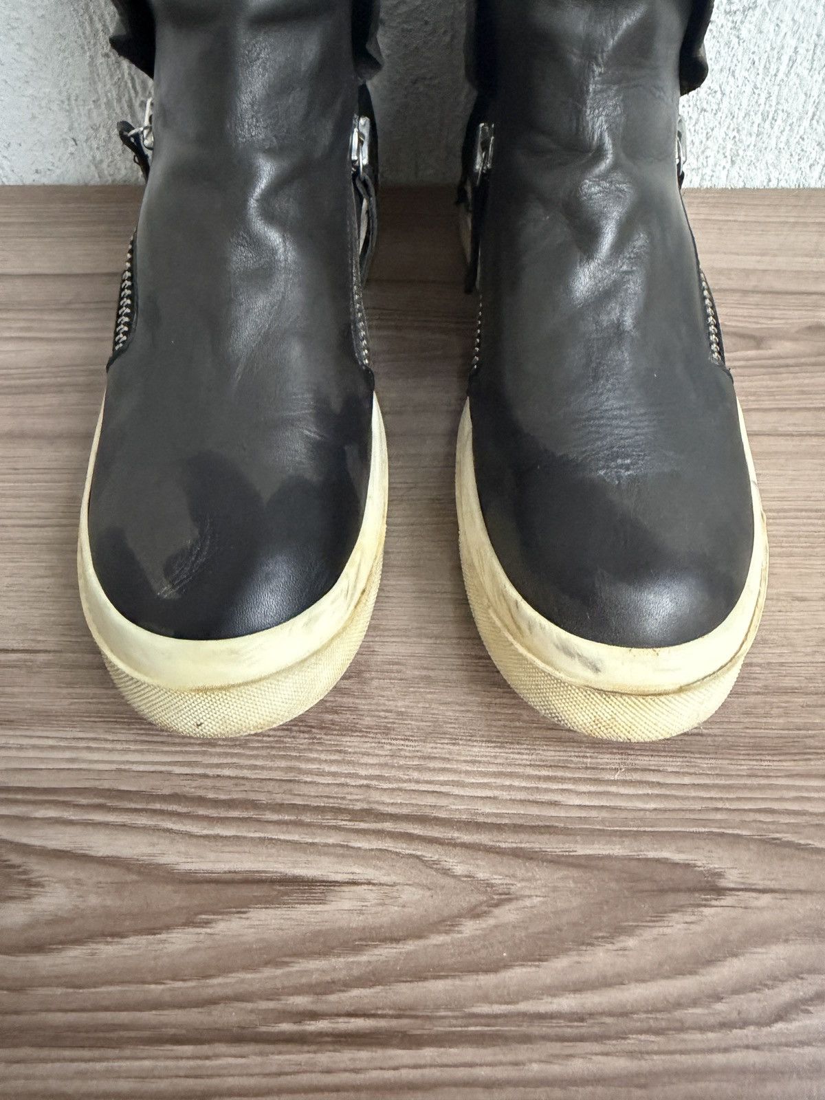 Cinzia Araia ☄️🔥double zip foldable like rick owens, kmrii, Size US 7 / EU 40 - 7 Thumbnail