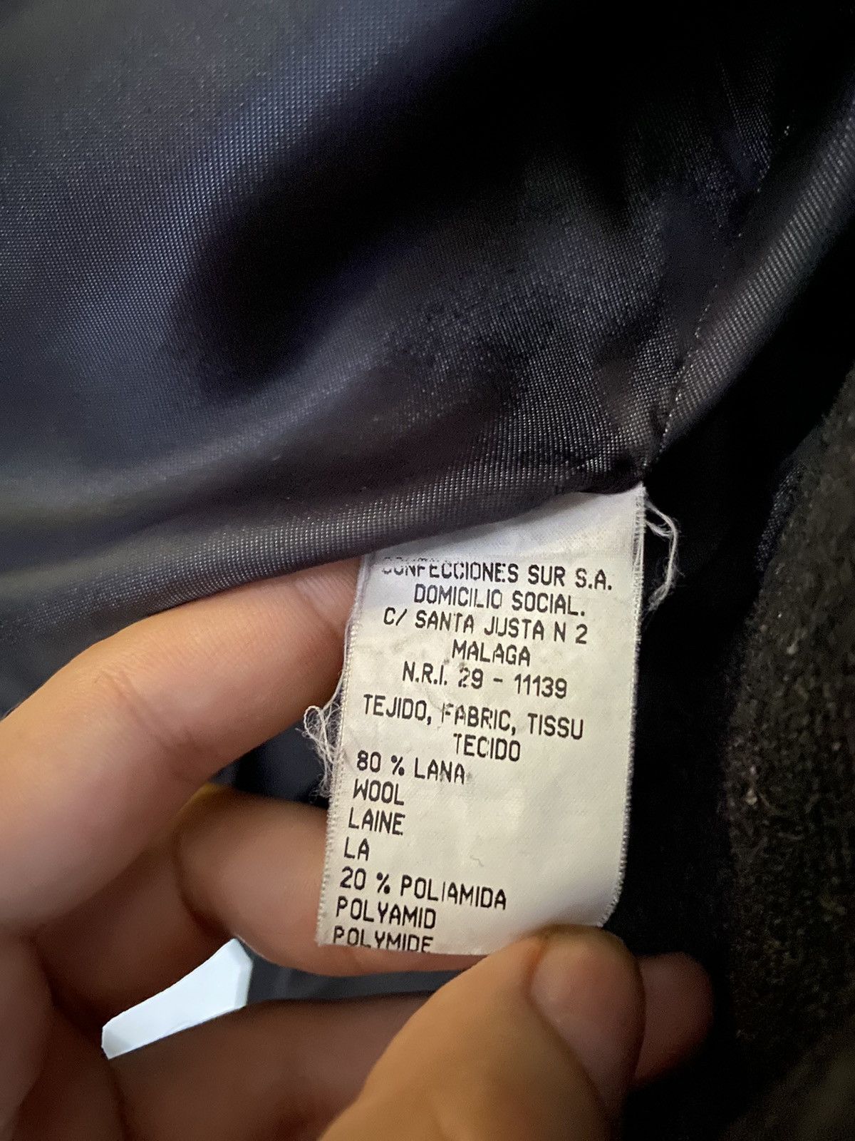 Yves Saint Laurent 90s Wool YSL Coat YSL Jacket Leather Size US M / EU 48-50 / 2 - 6 Thumbnail