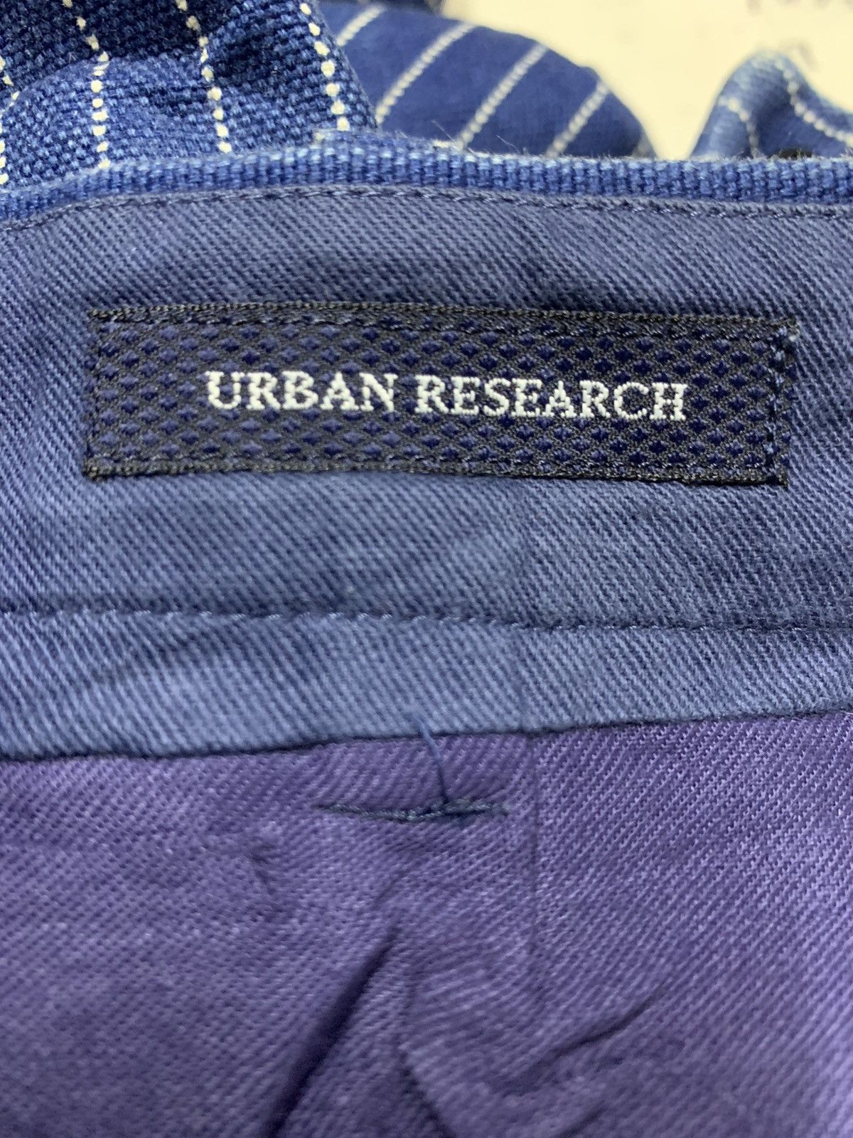 Japanese Brand Urban Research stripe pants Size US 34 / EU 50 - 11 Thumbnail