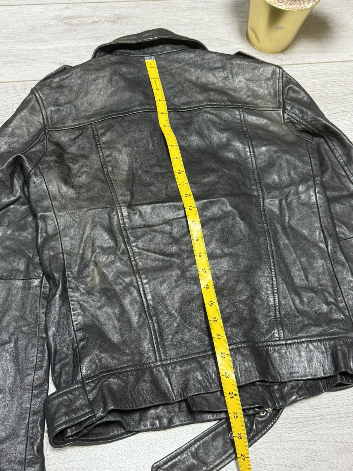 Allsaints Allsaints Kahawa biker leather zip jacket Size US S / EU 44-46 / 1 - 16 Thumbnail