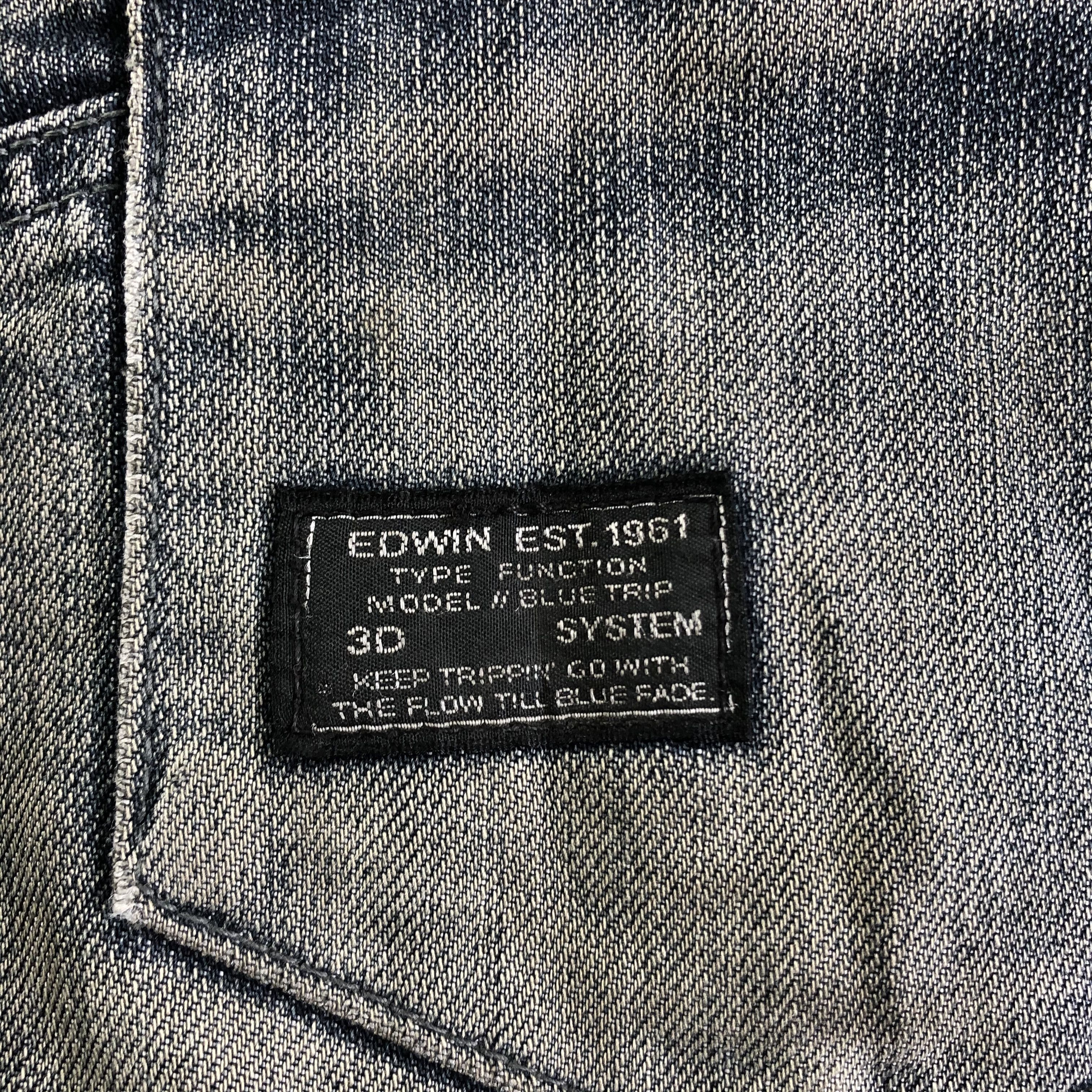 Edwin Edwin Blue Trip Jeans Cargo Denim KJ2963 Size US 32 / EU 48 - 8 Thumbnail