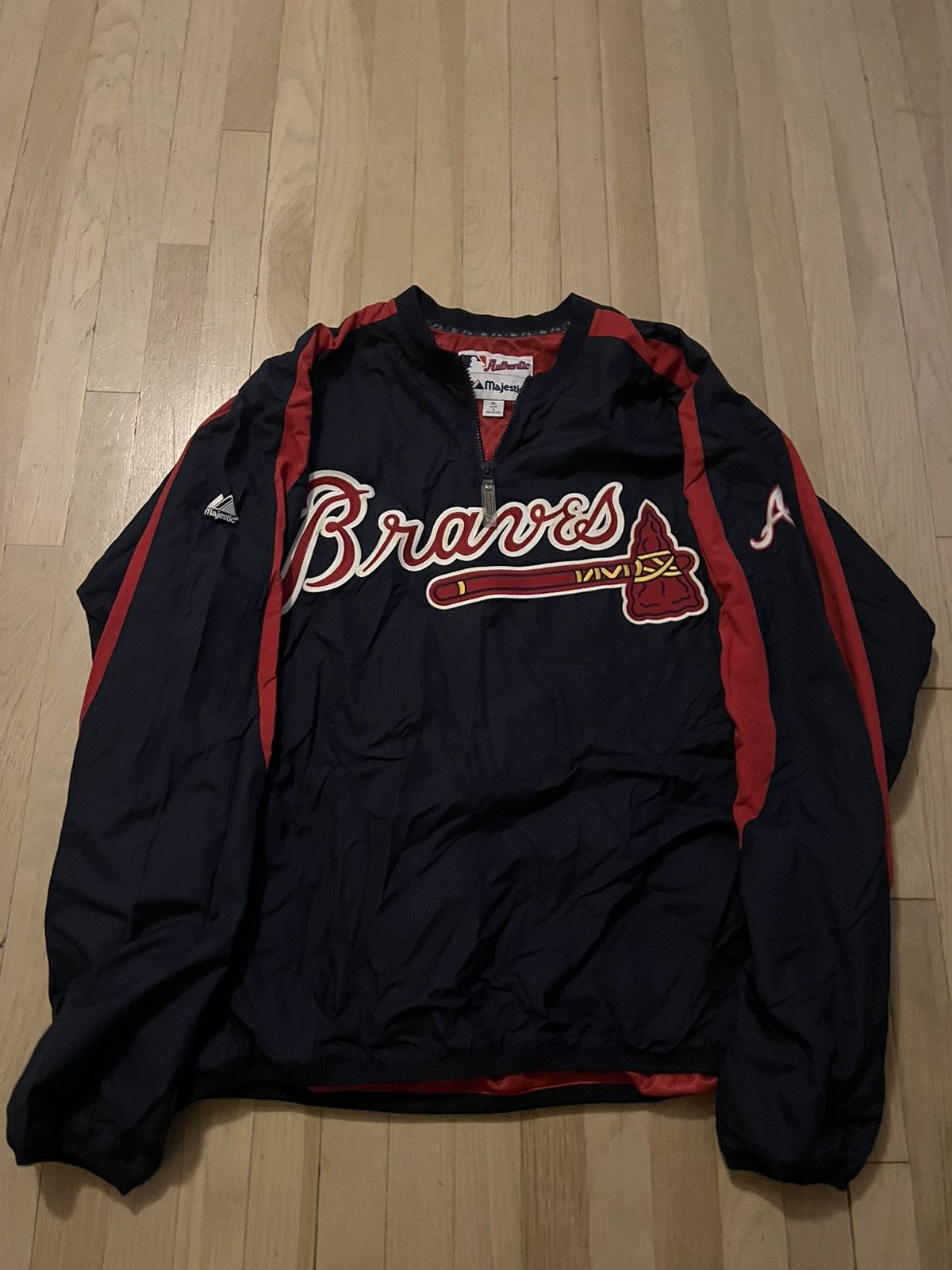 Hotsell Braves Majestic Jacket Size Mens XL