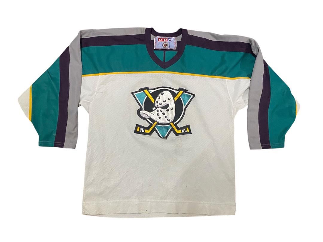 Ccm × NHL × Vintage Vintage mighty ducks hockey ice jersey with patches by ccm Size US M / EU 48-50 / 2 - 1 Thumbnail