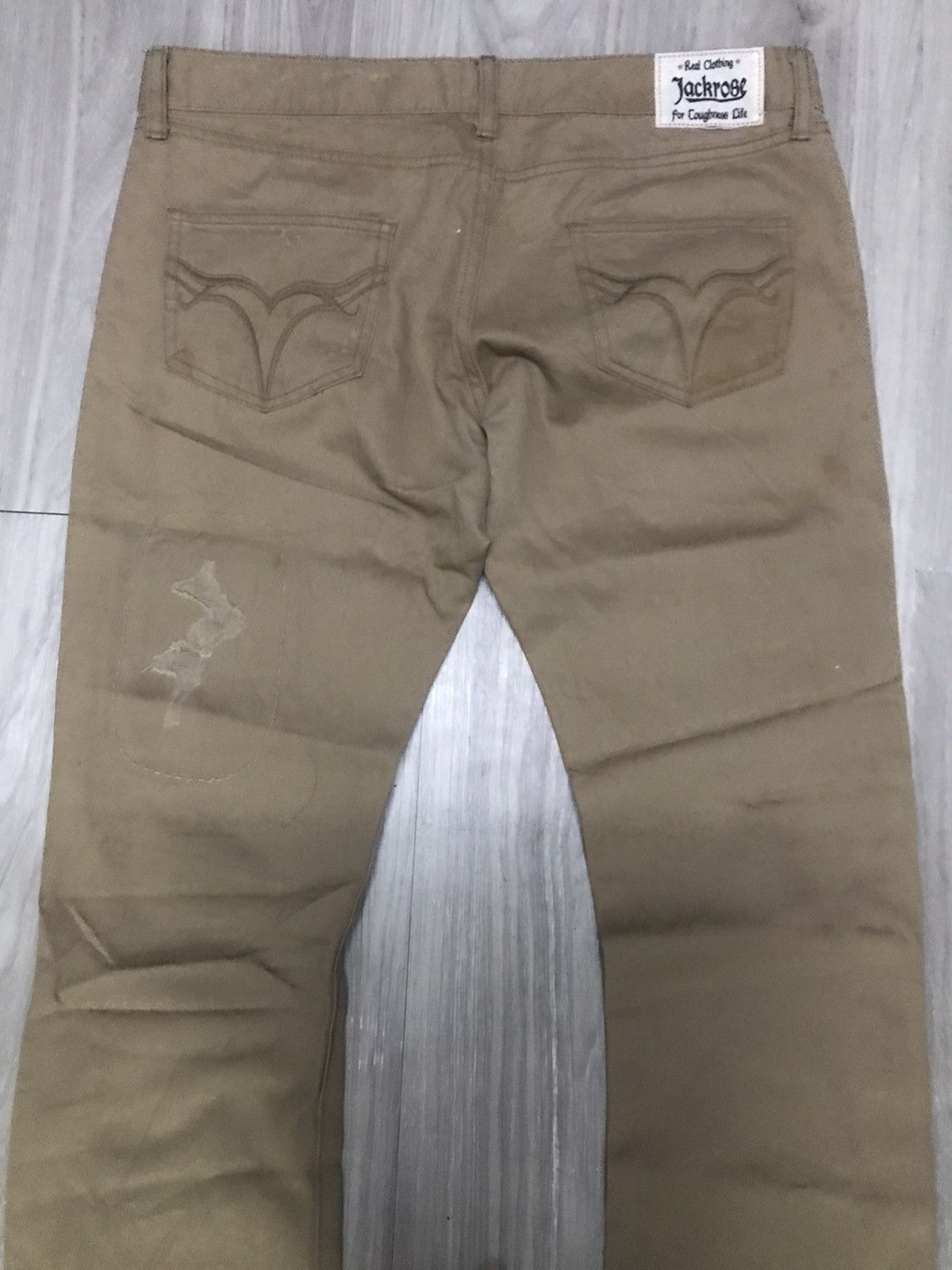 JACKROSE JACKROSE Lowrise Flared Cotton Pants Size US 29 - 9 Thumbnail