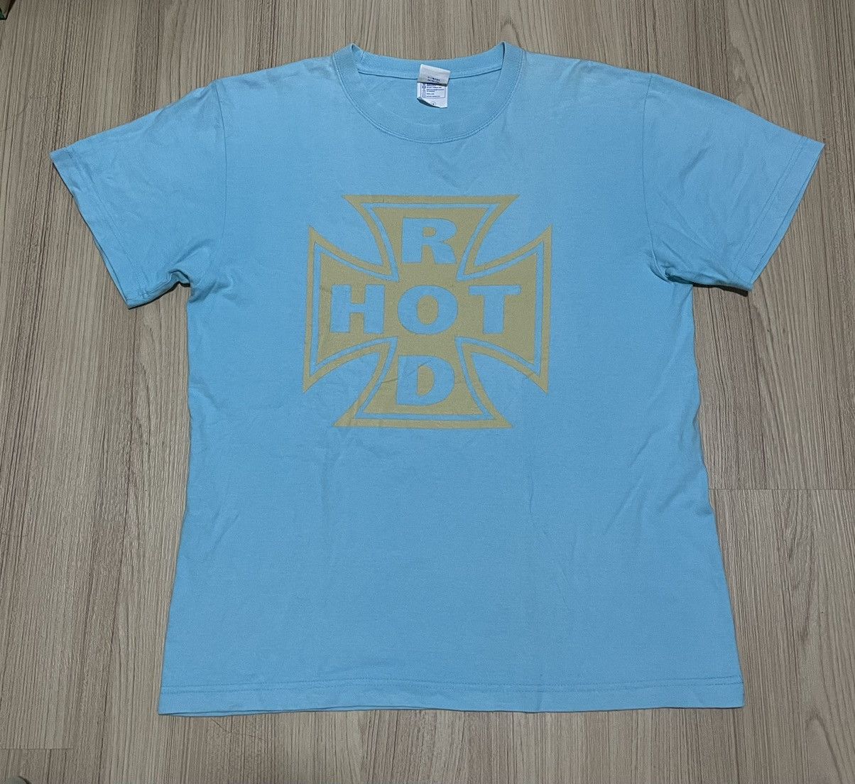 Japanese Brand hot rod Iron cross t-shirt Size US M / EU 48-50 / 2 - 1 Thumbnail