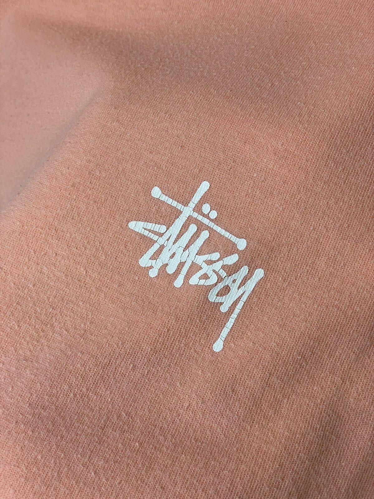 Stussy Stussy Big logo Pink T-shirt Size US S / EU 44-46 / 1 - 4 Thumbnail