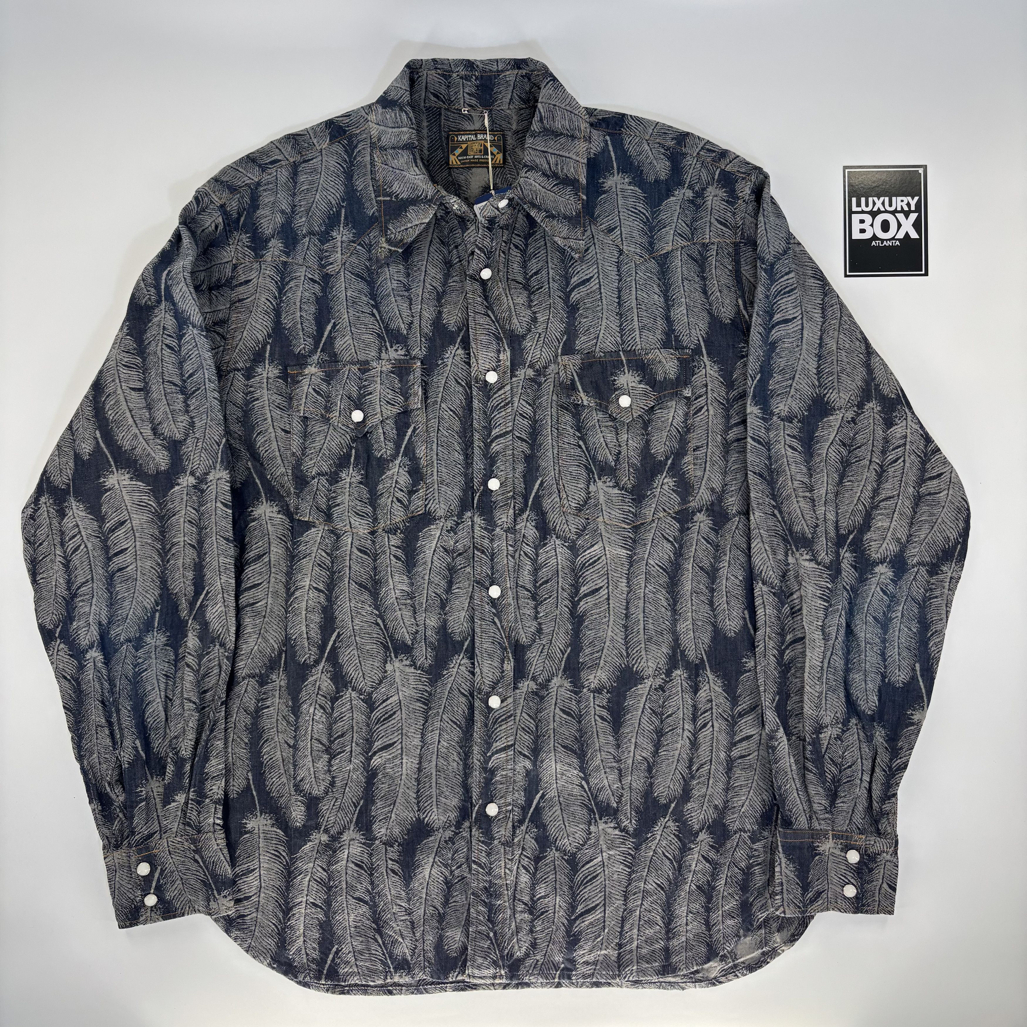 Kapital Feather Button Up