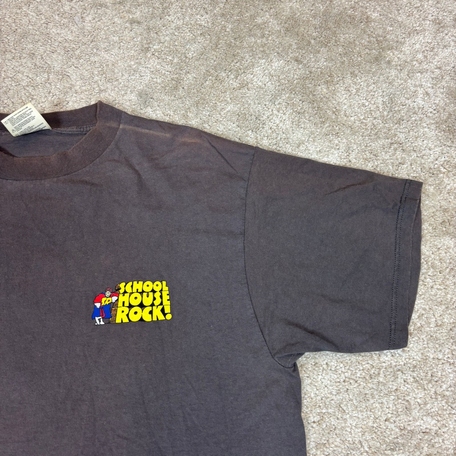 Tultex × Vintage Vintage 90s School House Rock Conjunction Junction Shirt XL Size US XL / EU 56 / 4 - 4 Thumbnail