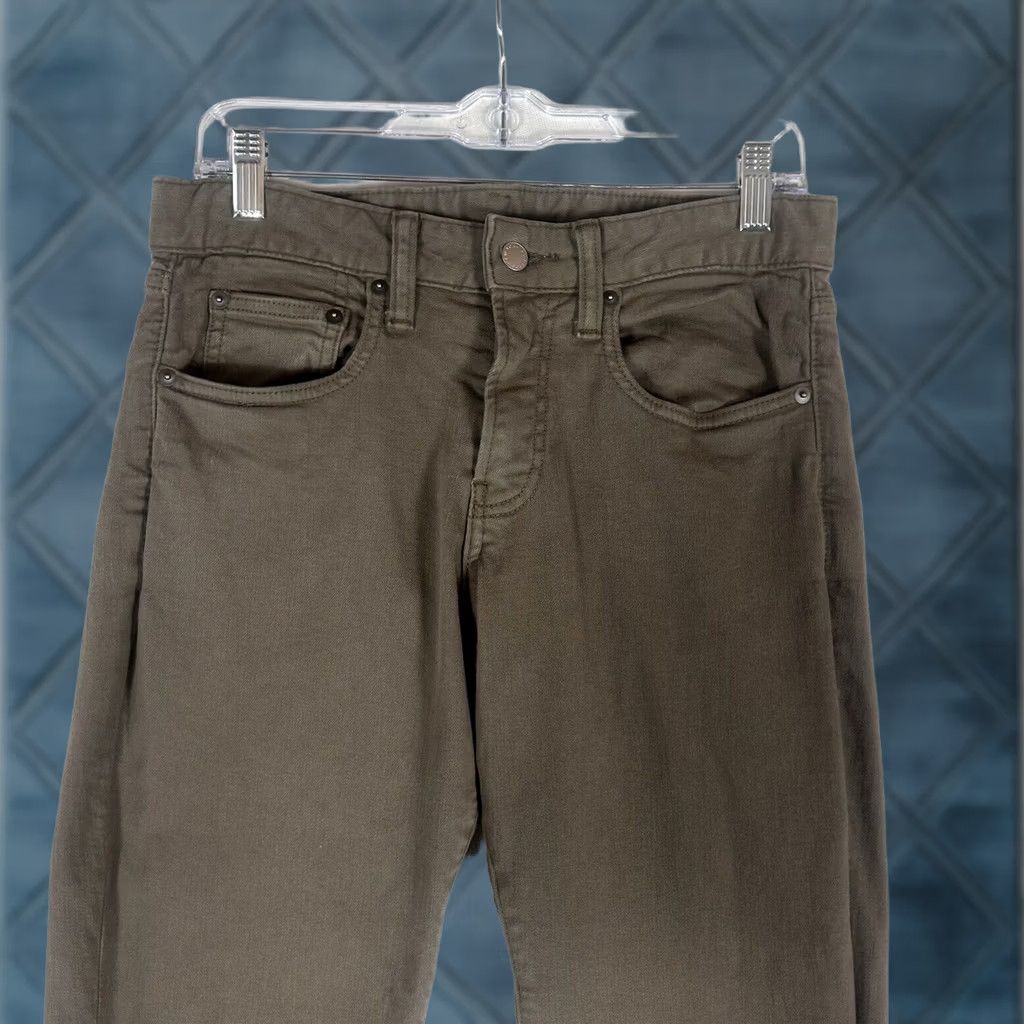 Bonobos Bonobos Slim Chino Pants Mens 29x32 Brown Stretch Flat Front Casual City Preppy Dress Work Size US 34 / EU 50 - 1 Thumbnail